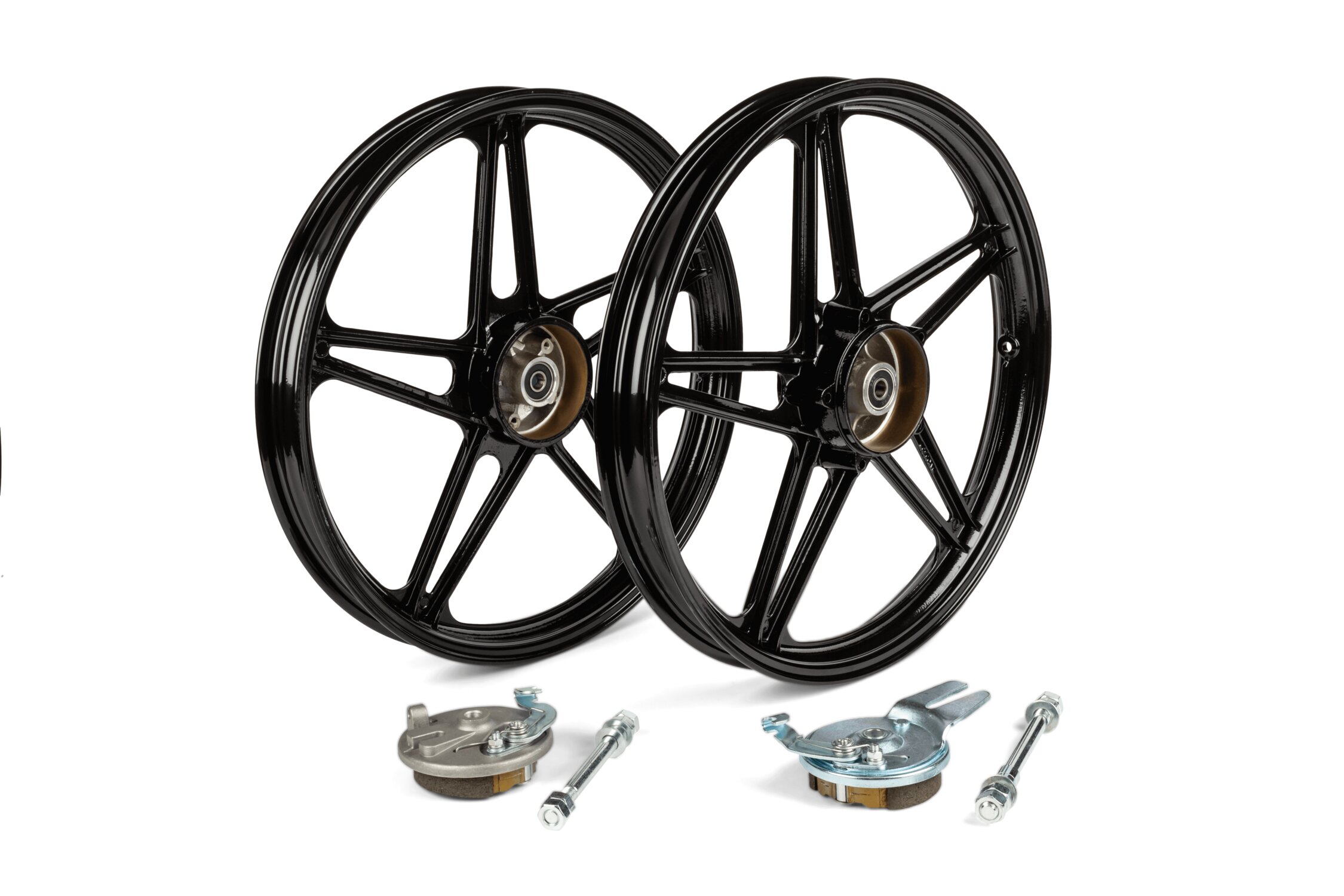Image of Felgen vorn / hinten 17" Typ Bernardi schwarz Peugeot 103 Vogue