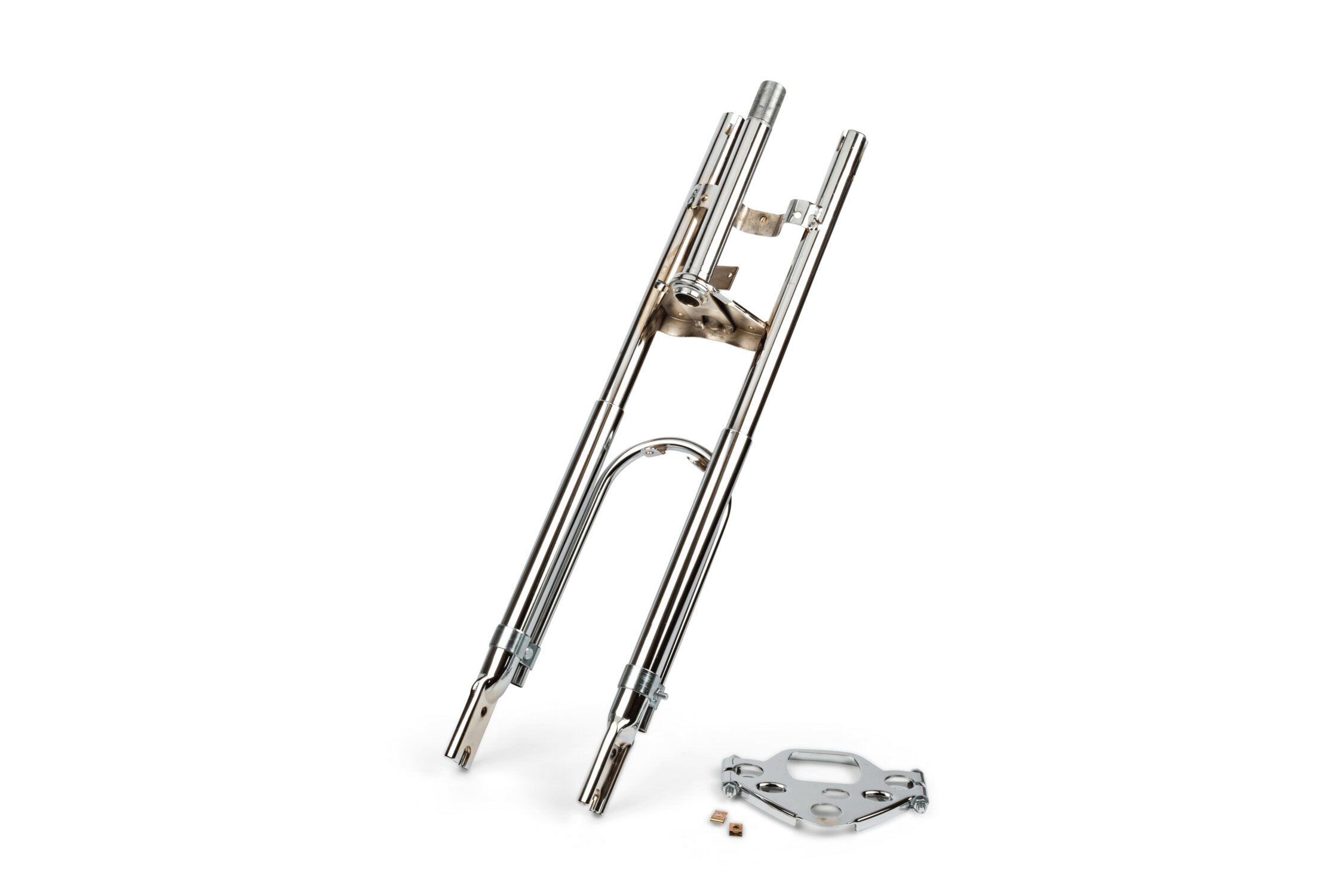 Image of Gabel chrome Peugeot 103 MVL