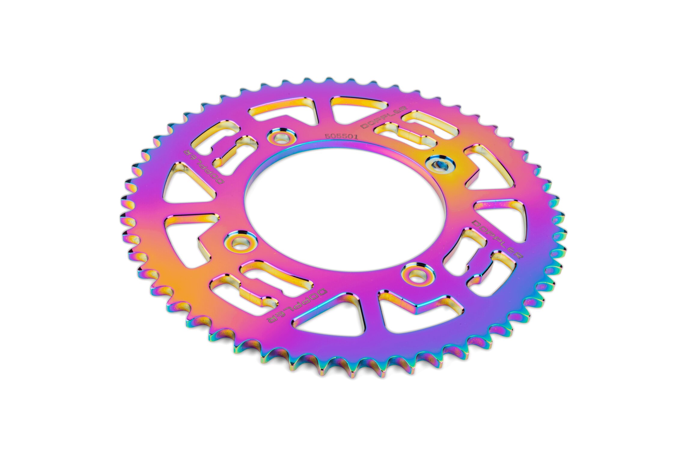 Image of Kettenrad 53 Zähne - 420 Doppler Alu CNC Neochrome Beta RR