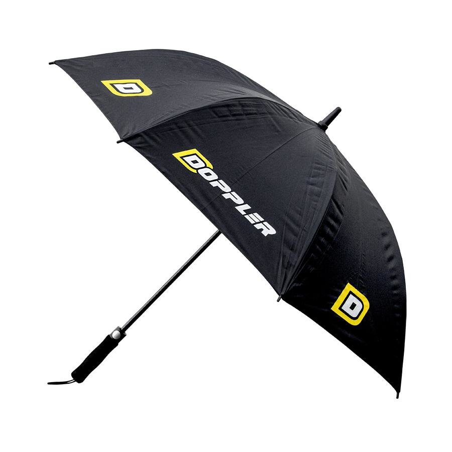 Image of Regenschirm Doppler Schwarz / Gelb