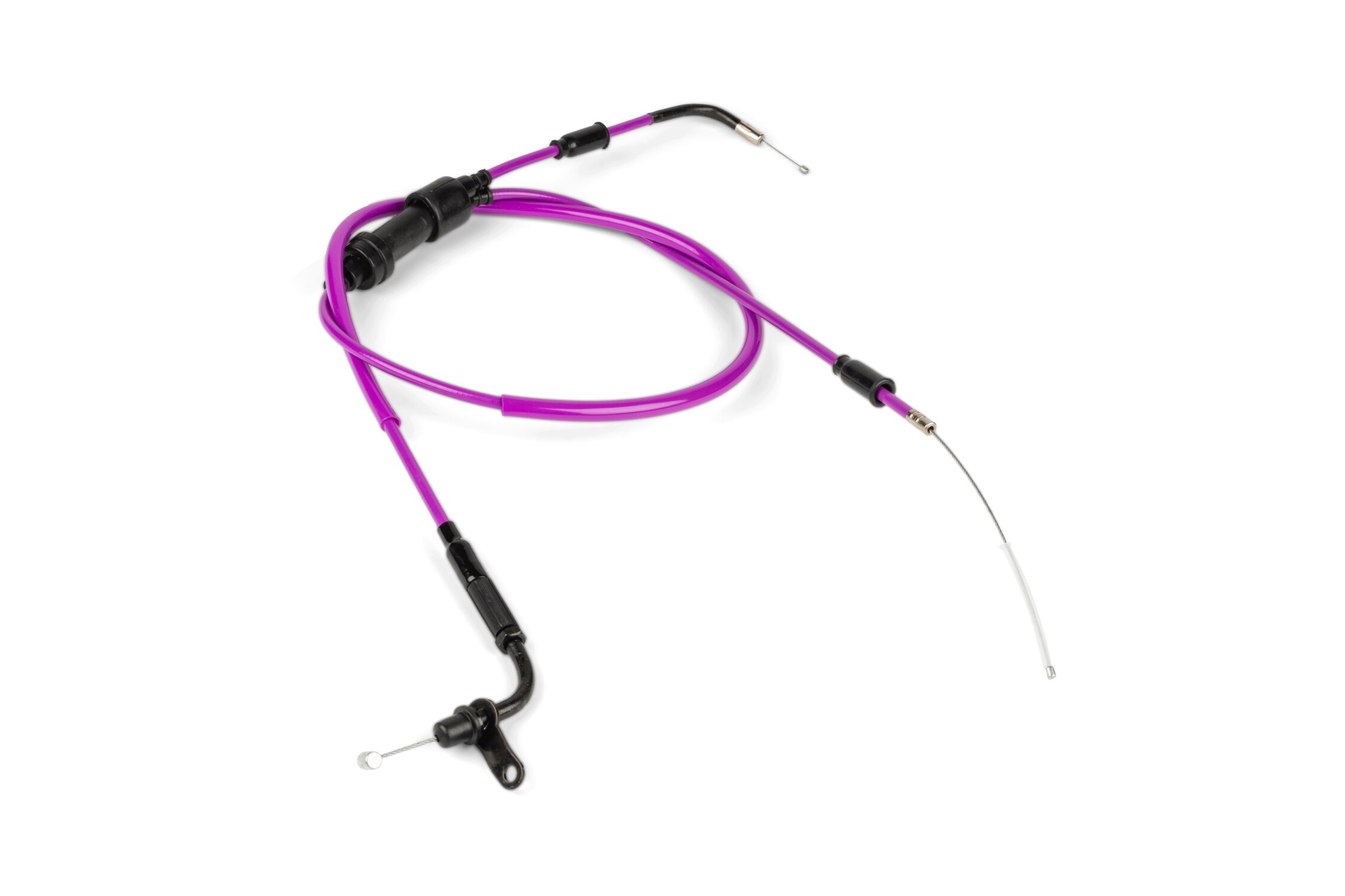 Image of Gaszug Doppler Teflon® lila Rieju MRT / RS3 / MRX 50