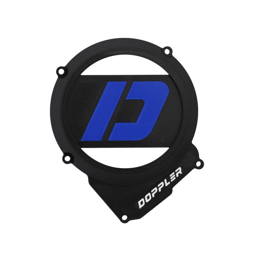 Image of Lichtmaschinendeckel Doppler 3D AM6 Schwarz / Blau
