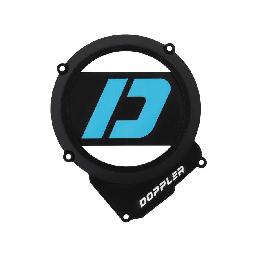 Image of Lichtmaschinendeckel Doppler 3D AM6 Schwarz / Türkis