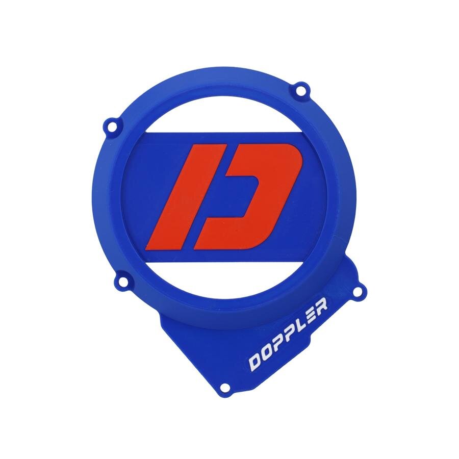 Image of Lichtmaschinendeckel Doppler 3D AM6 Blau / Rot