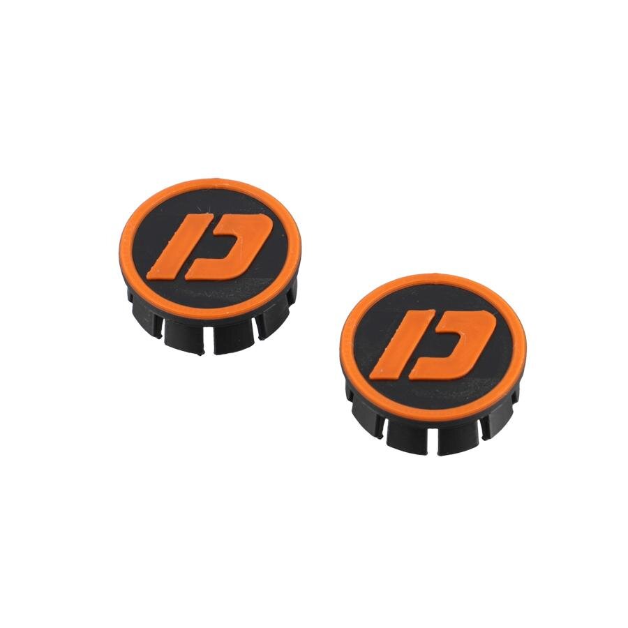Image of Rahmenstopfen x2 Doppler Rieju MRT / Sherco schwarz / orange