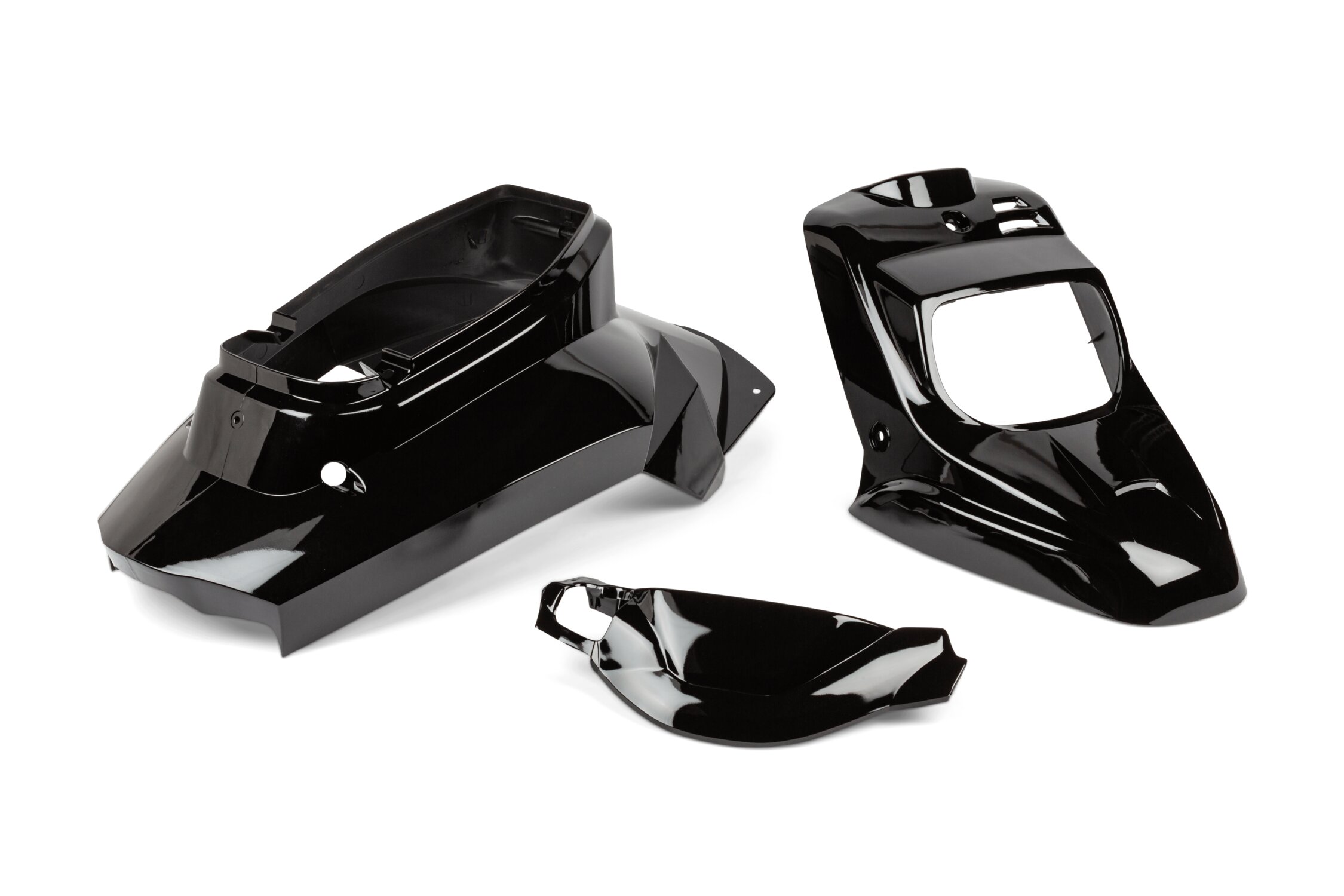 Image of Verkleidungskit 3 Teile schwarz New Design Yamaha BWs bis 2004