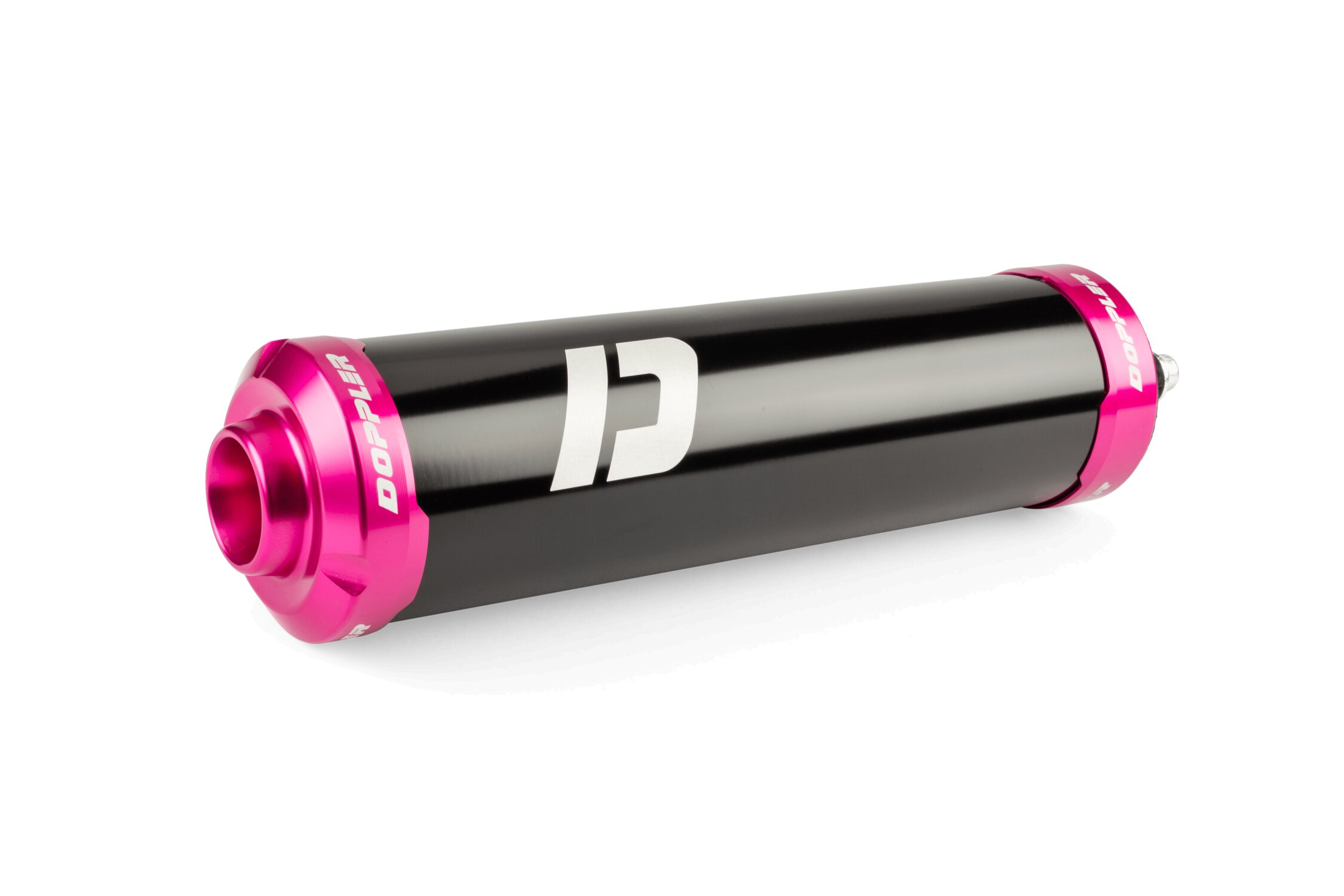 Image of Endschalldämpfer 50ccm Schaltmoped Doppler schwarz / pink