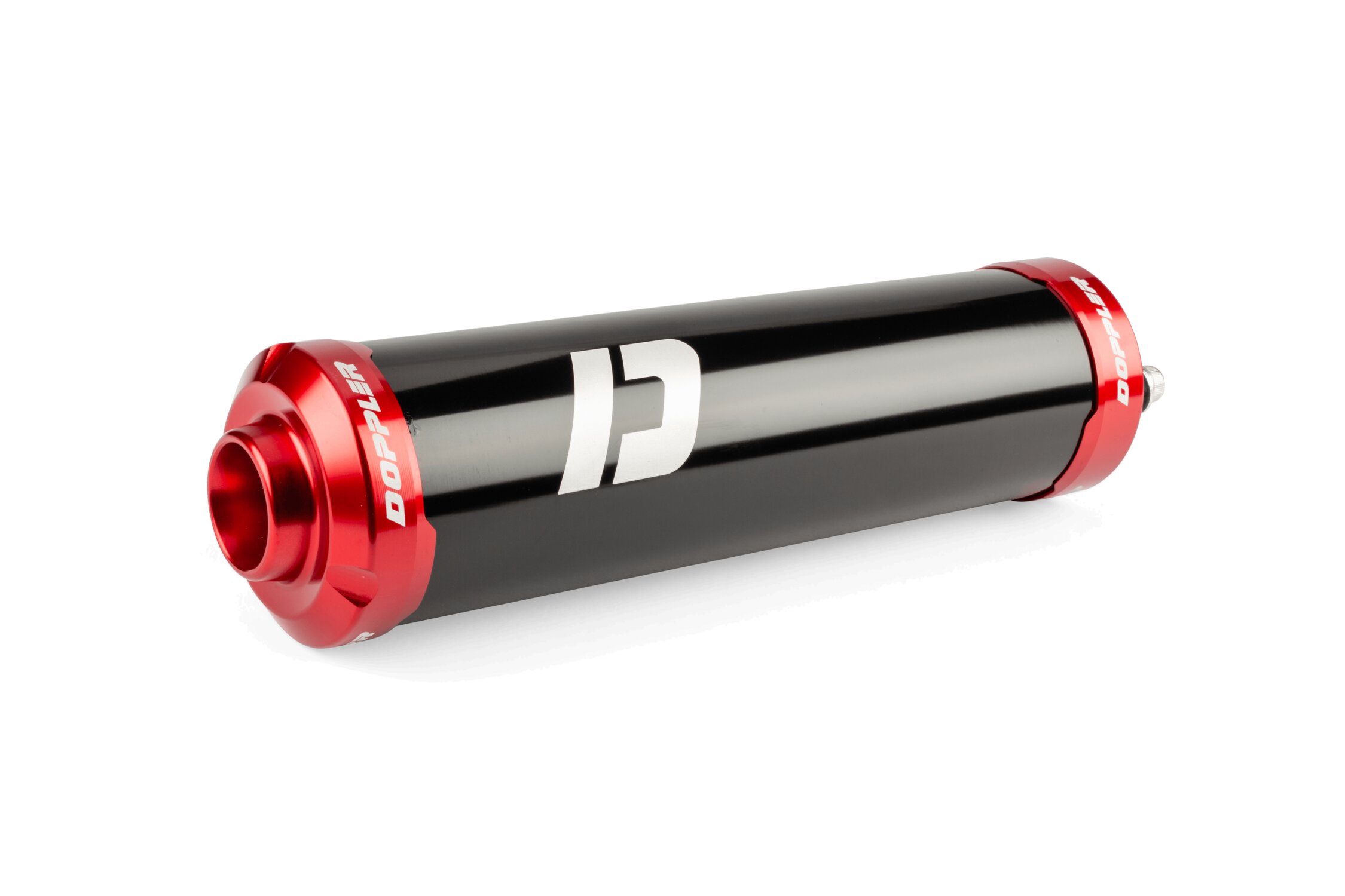 Image of Endschalldämpfer 50ccm Schaltmoped Doppler schwarz / rot