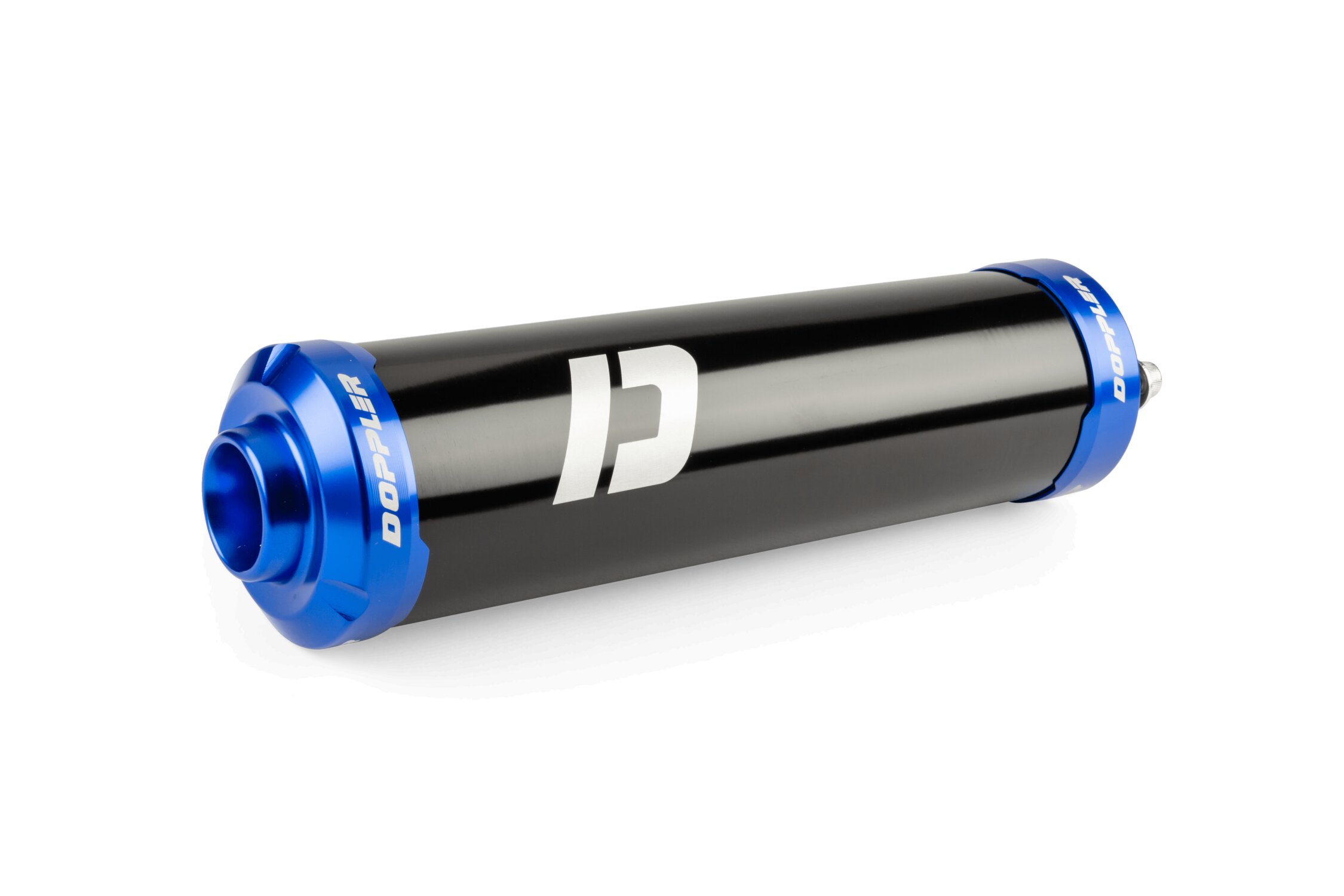 Image of Endschalldämpfer 50ccm Schaltmoped Doppler schwarz / blau