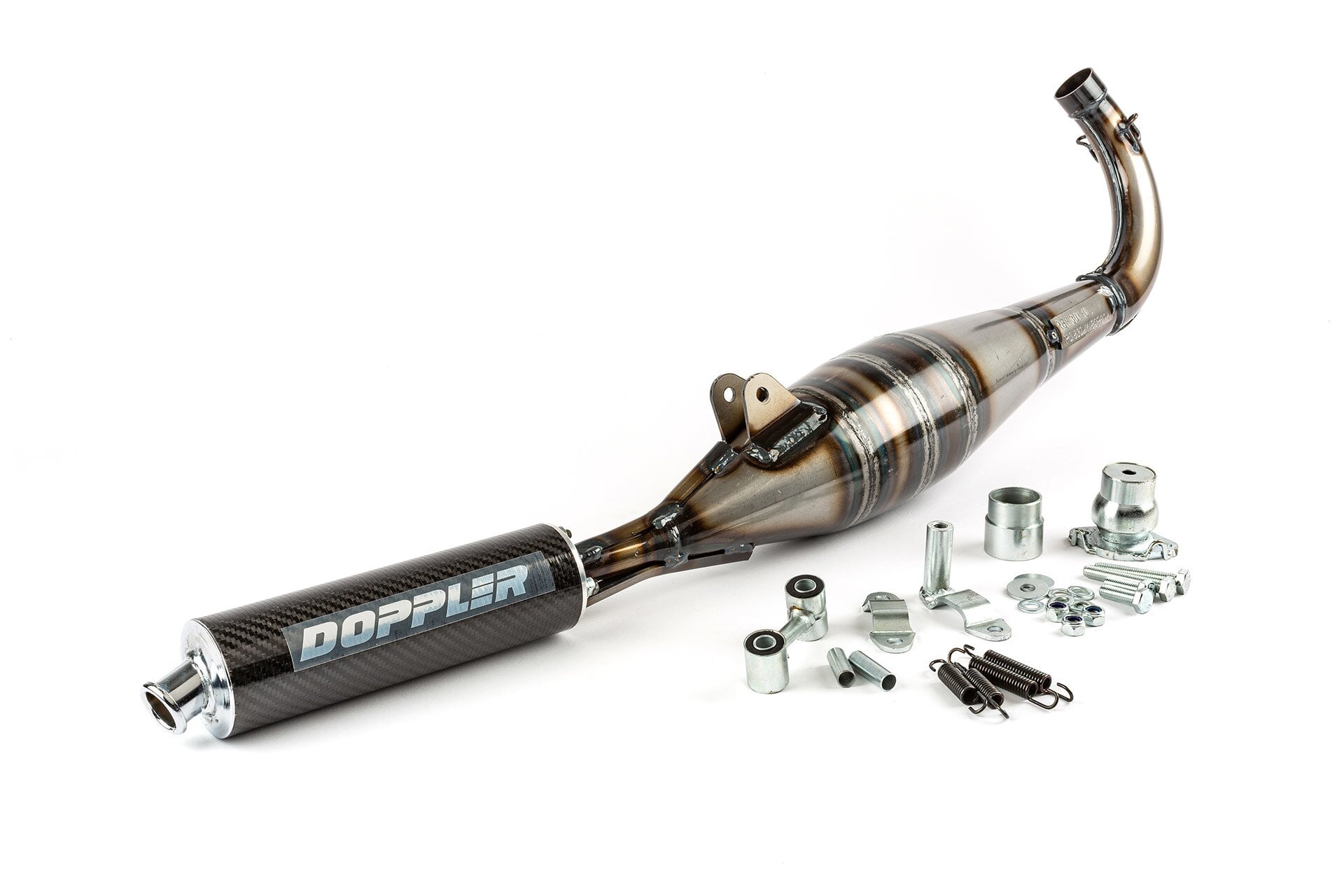Image of Auspuff Doppler ER1 carbon Peugeot 103 Vogue/SP/MVL