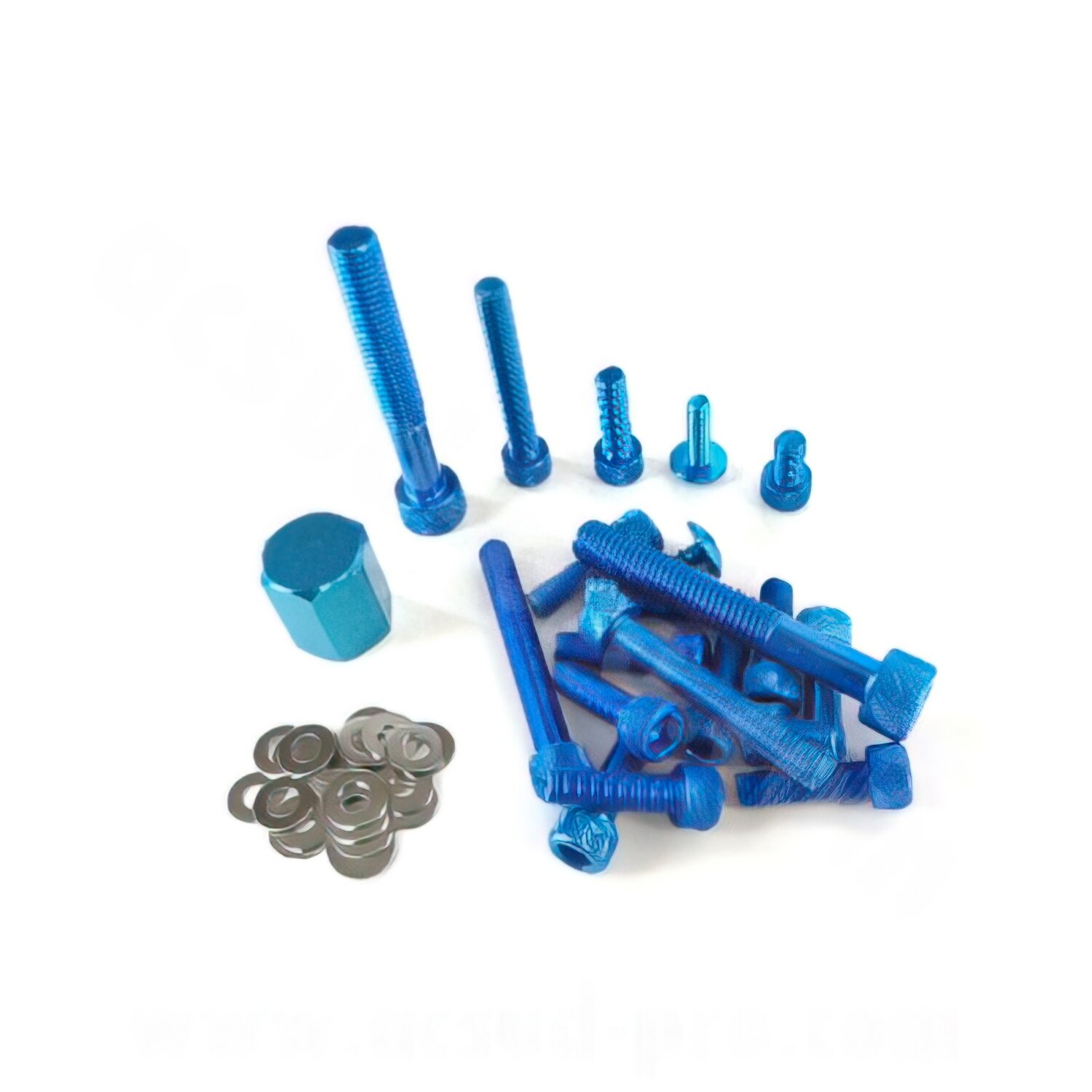 Image of Dekoschraubenset Verkleidung Yamaha BW's blau
