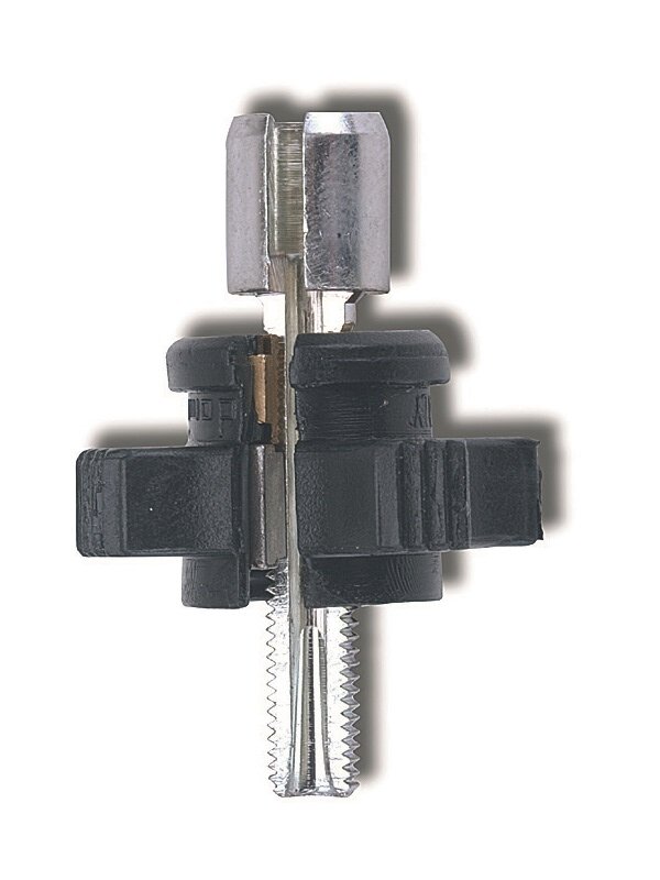 Image of Seilzugspanner Domino M7 mit Plastikrad Schwarz