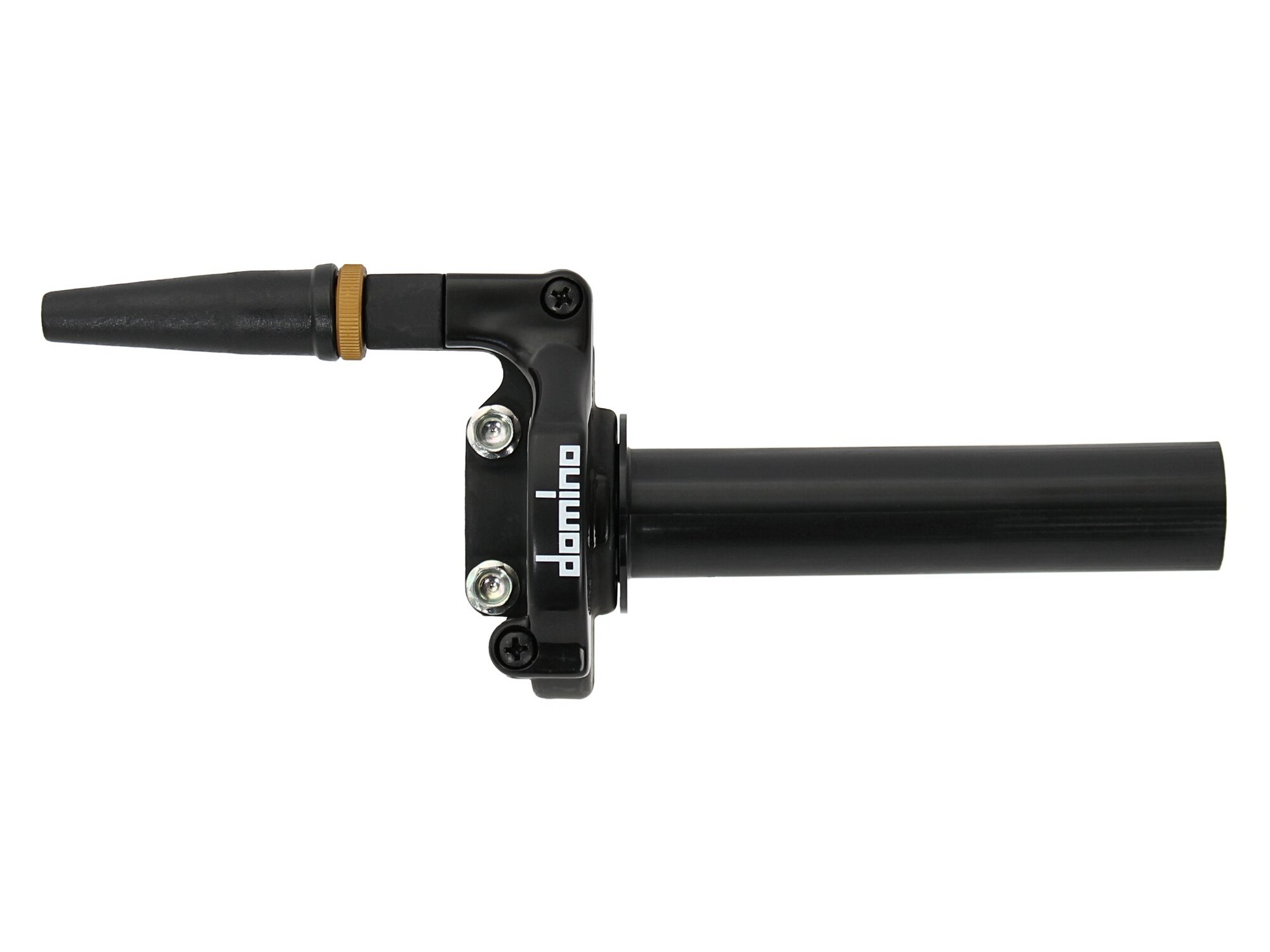 Image of Kurzhub Gasgriff Domino 1,9° – Hub 57 mm Schwarz