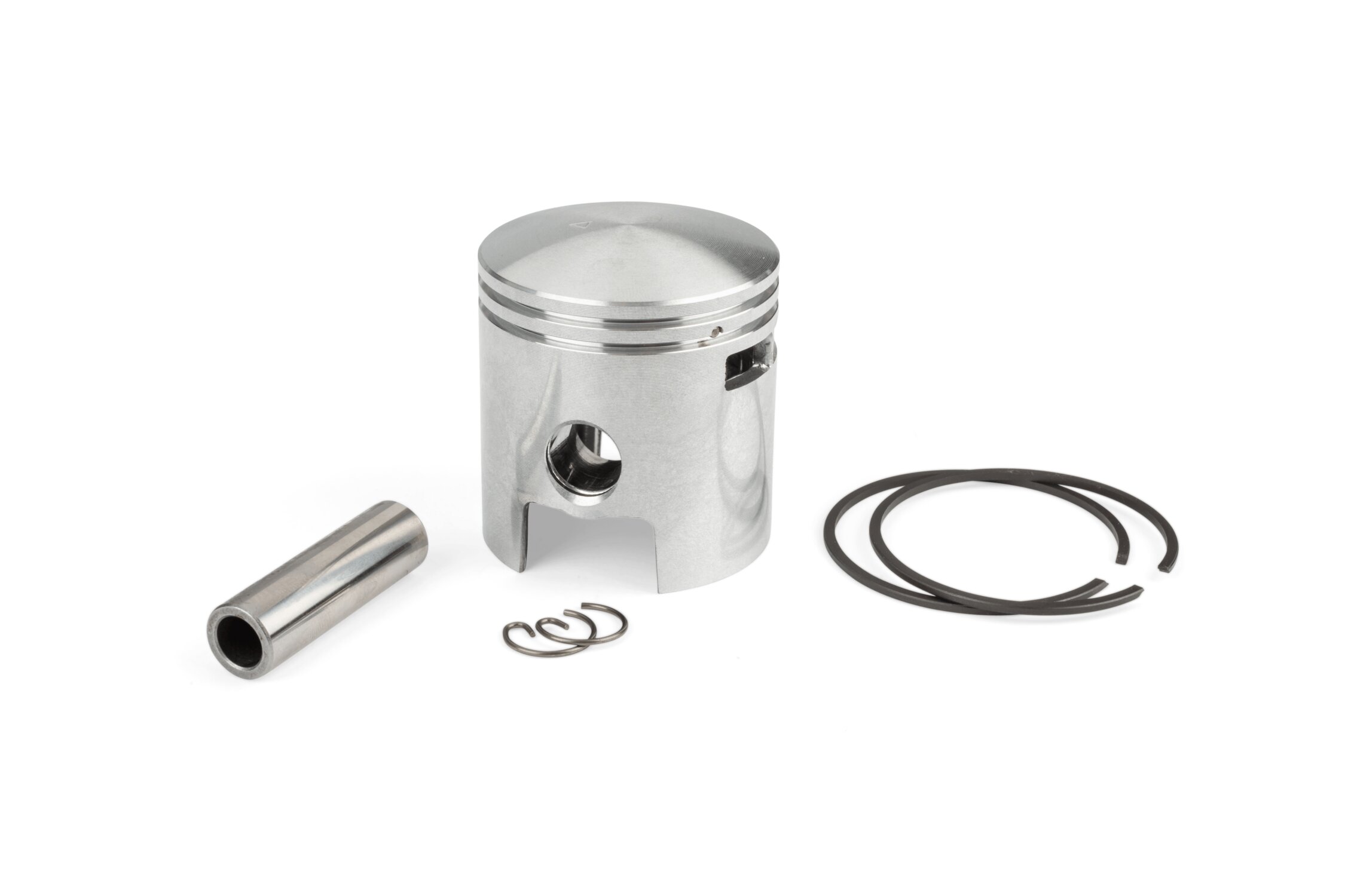 Image of Kolben 47mm DR 75ccm Grauguss 6 Überströmer Vespa PK 50