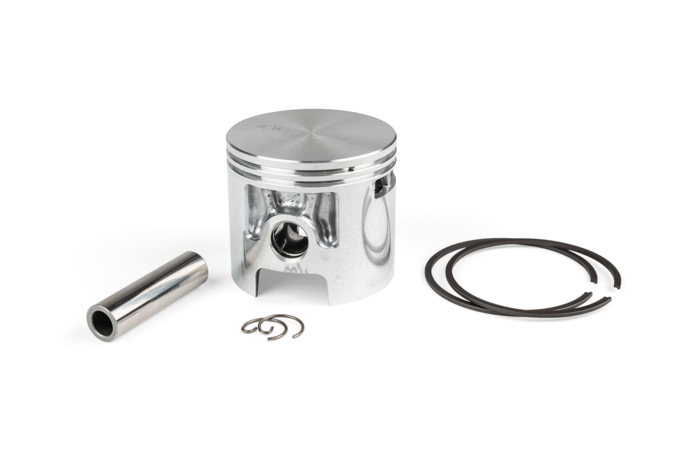 Image of Kolben 55mm DR 102ccm Grauguss 6 Überströmer Vespa PK 50