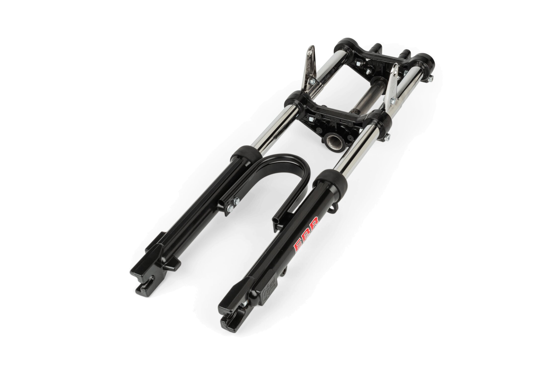 Image of Gabel EBR hydraulisch verstellbar schwarz Mofa Peugeot / MBK