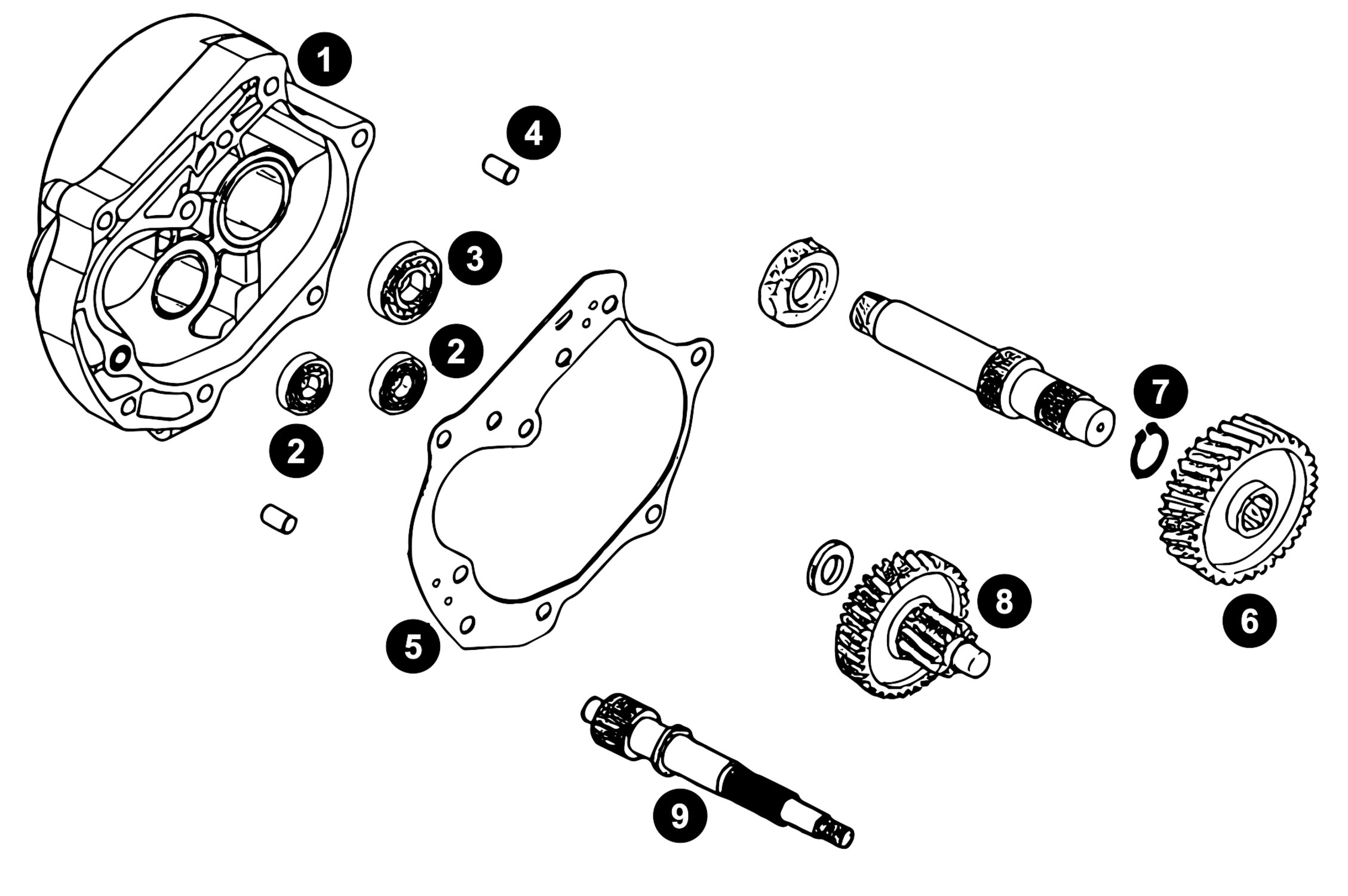 Image of Ersatzteile Peugeot 4T (DJANGO ab 2018) Getriebe