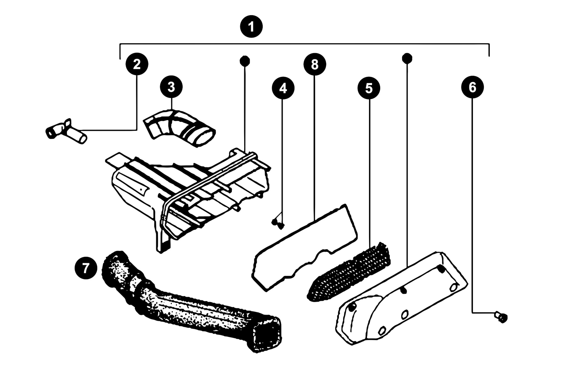 Image of Ersatzteile Piaggio AC Luftfilterkasten