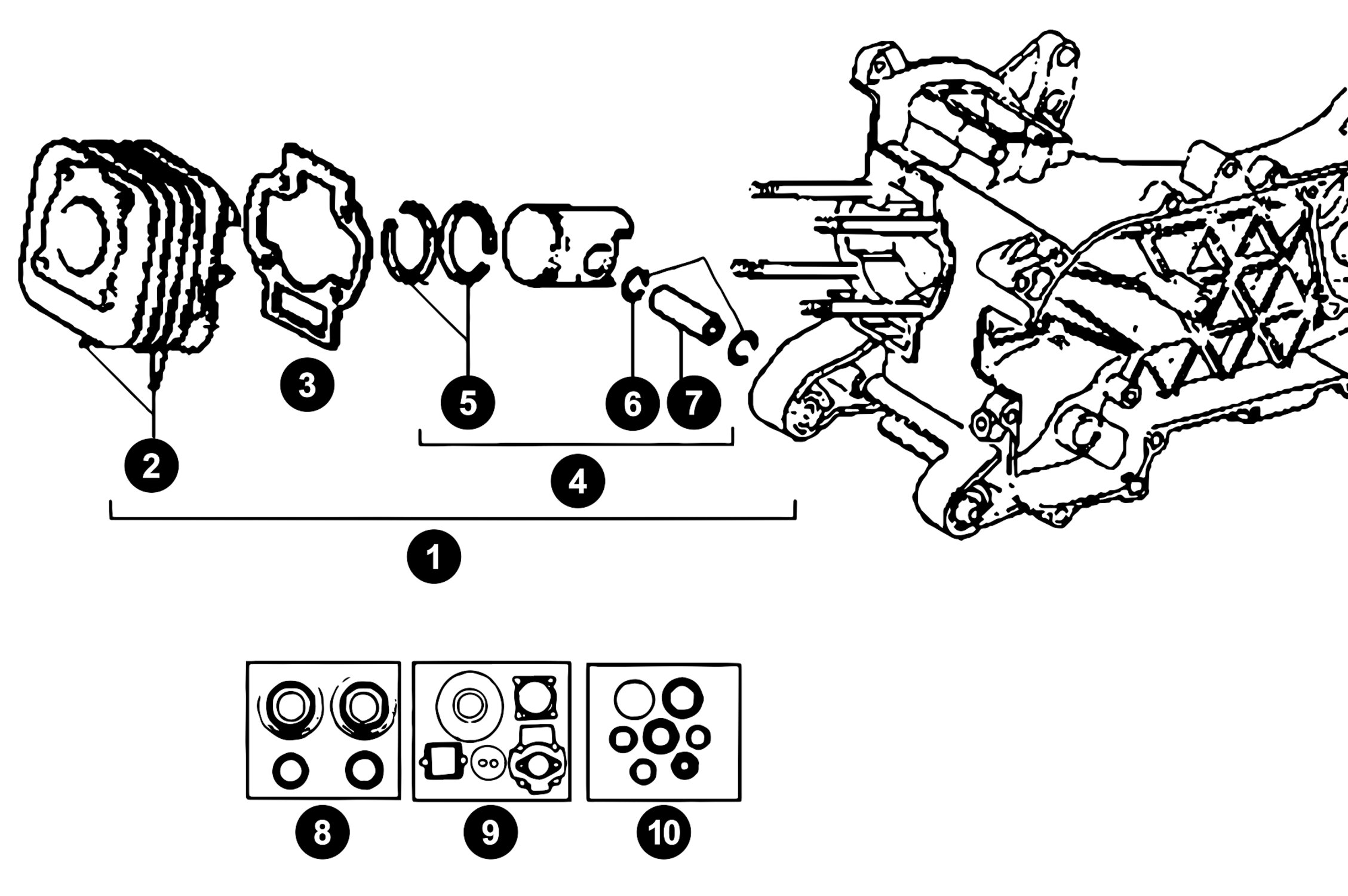Image of Ersatzteile Piaggio AC Cylinder