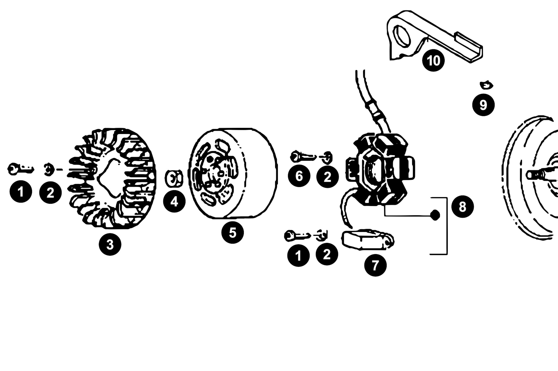 Image of Ersatzteile Piaggio AC Zündung