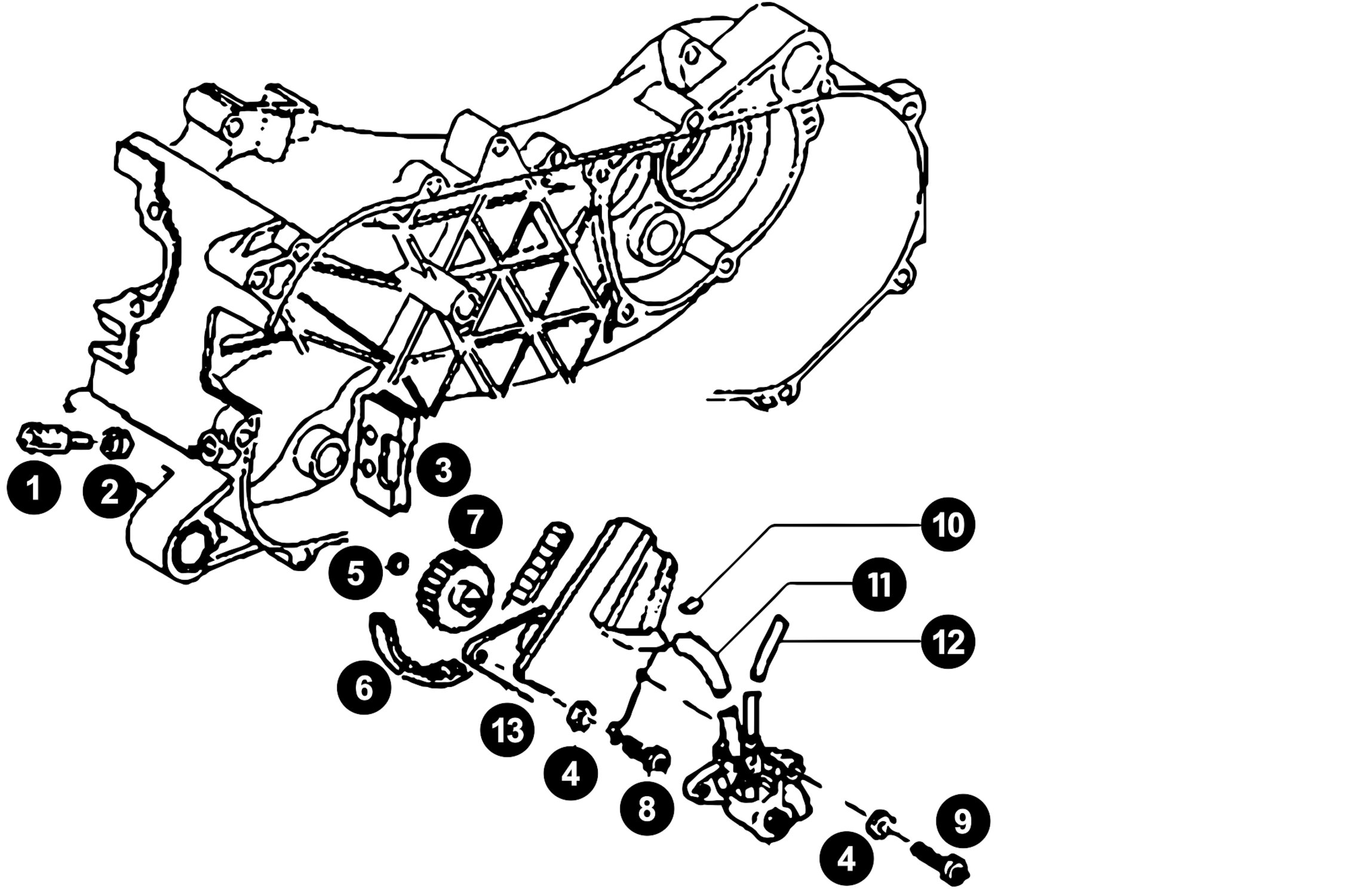 Image of Ersatzteile Piaggio AC Ölpumpe
