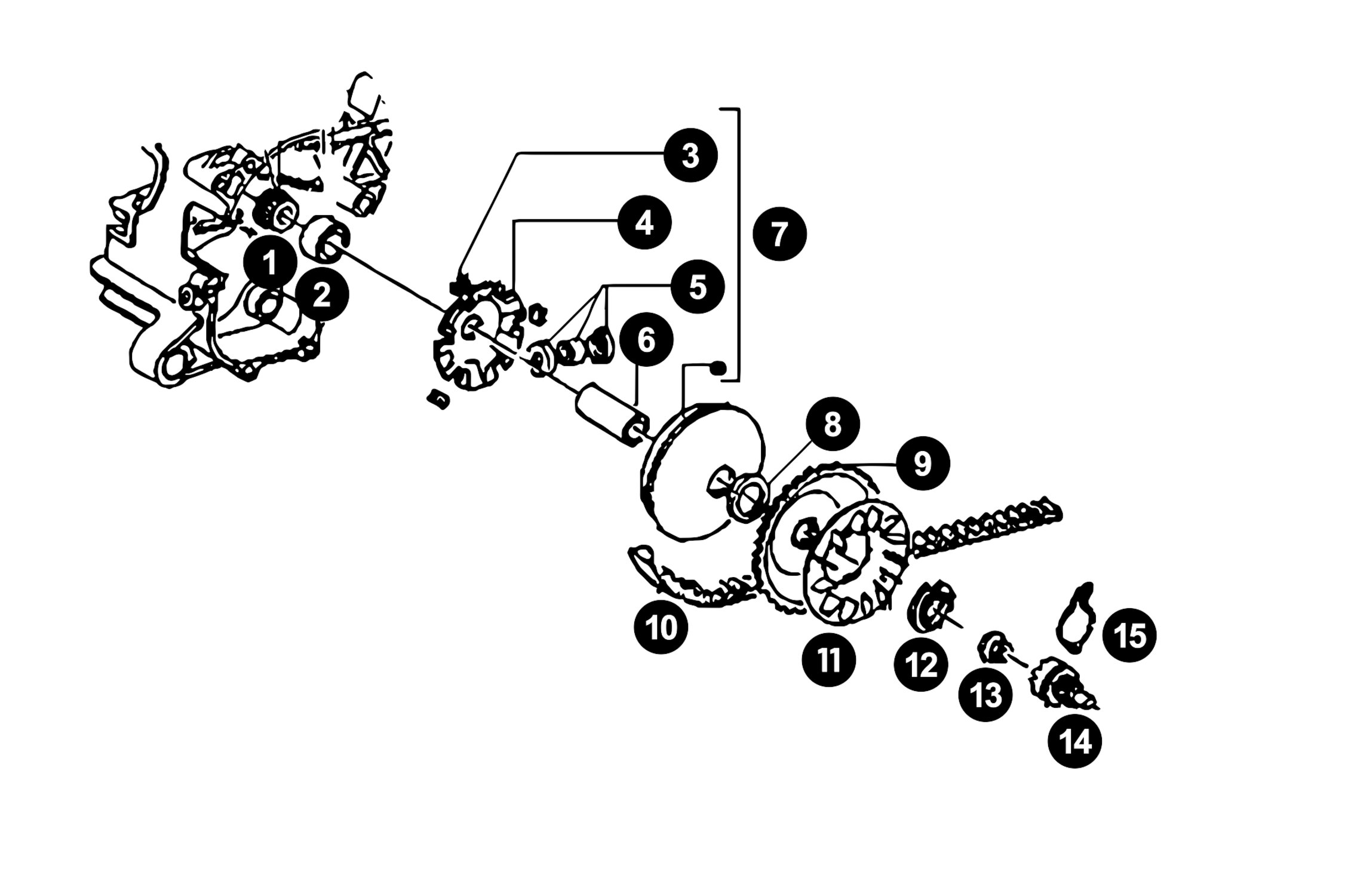 Image of Ersatzteile Piaggio AC Variomatik