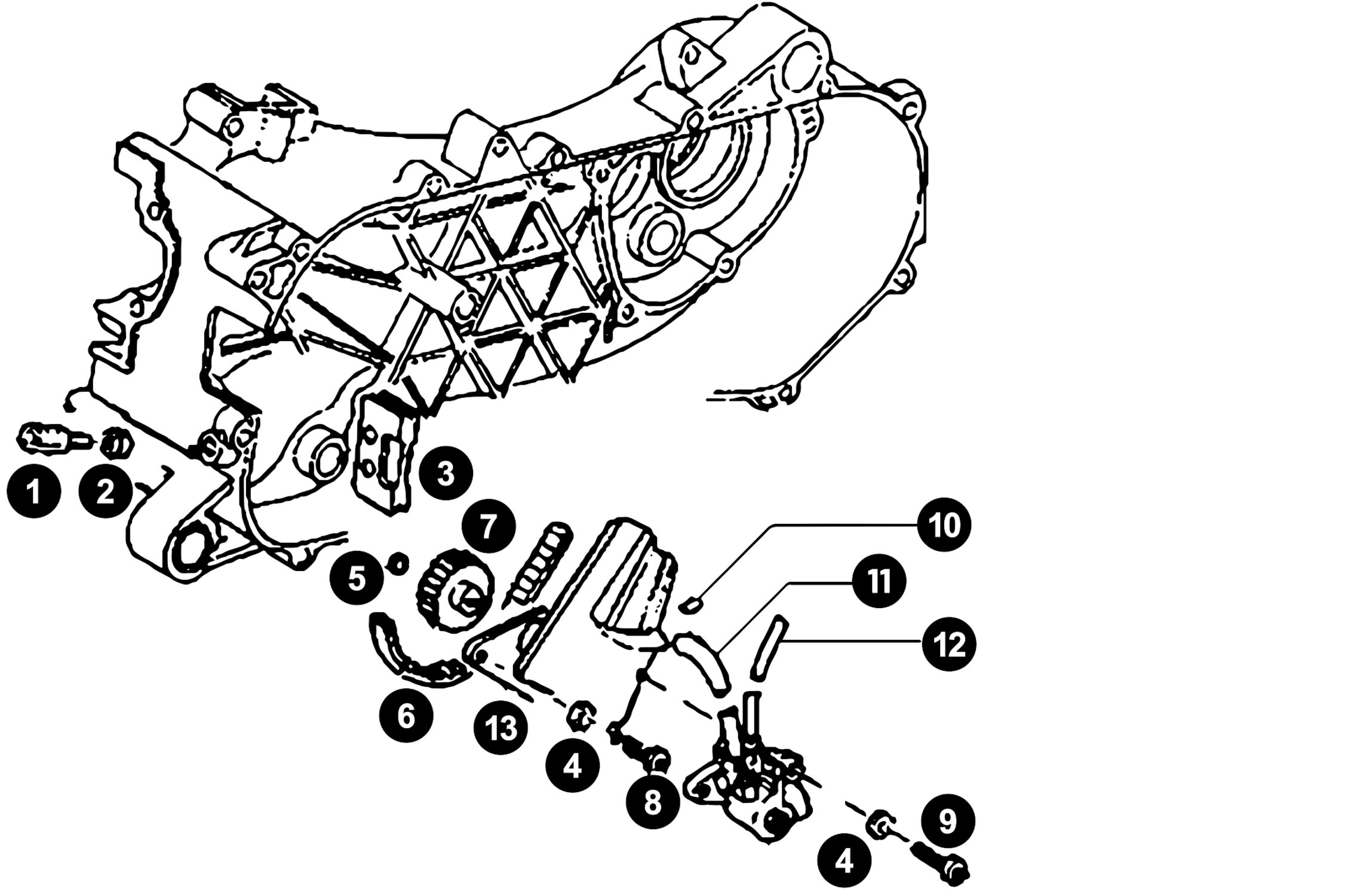 Image of Ersatzteile Piaggio LC Ölpumpe
