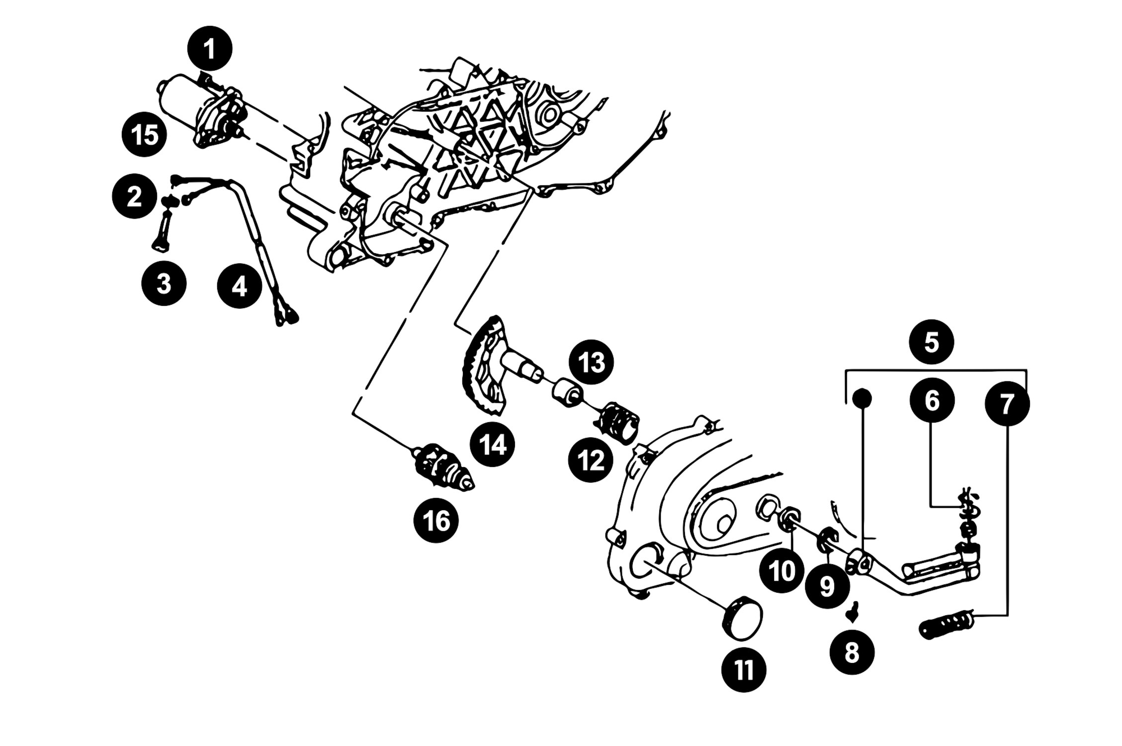 Image of Ersatzteile Piaggio LC Starter