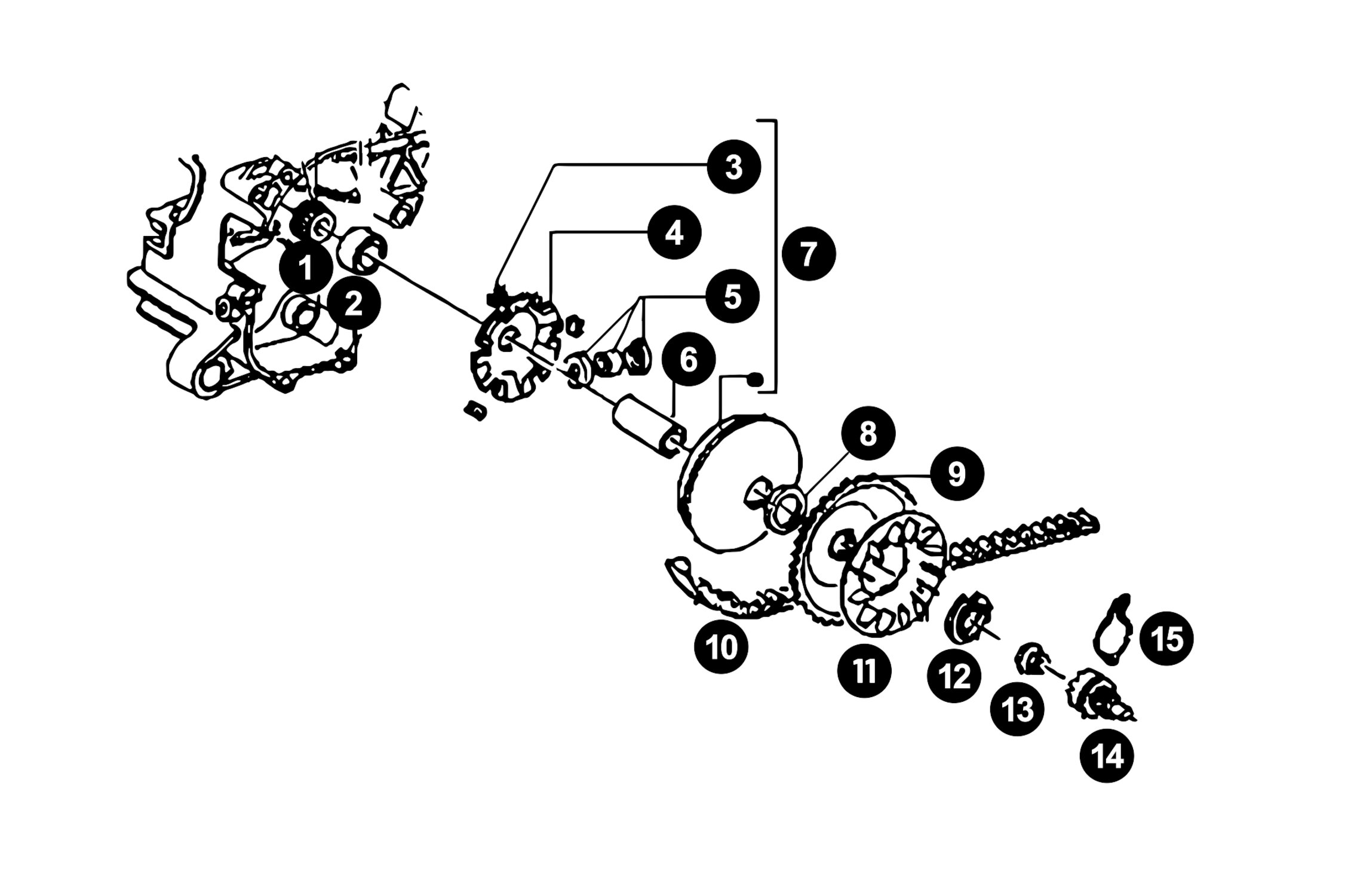 Image of Ersatzteile Piaggio LC Variomatik