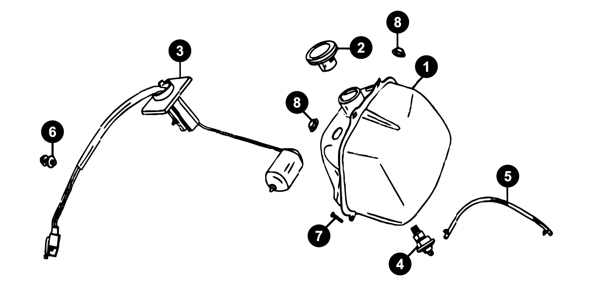 Image of Baotian Carino Ersatzteile Benzintank
