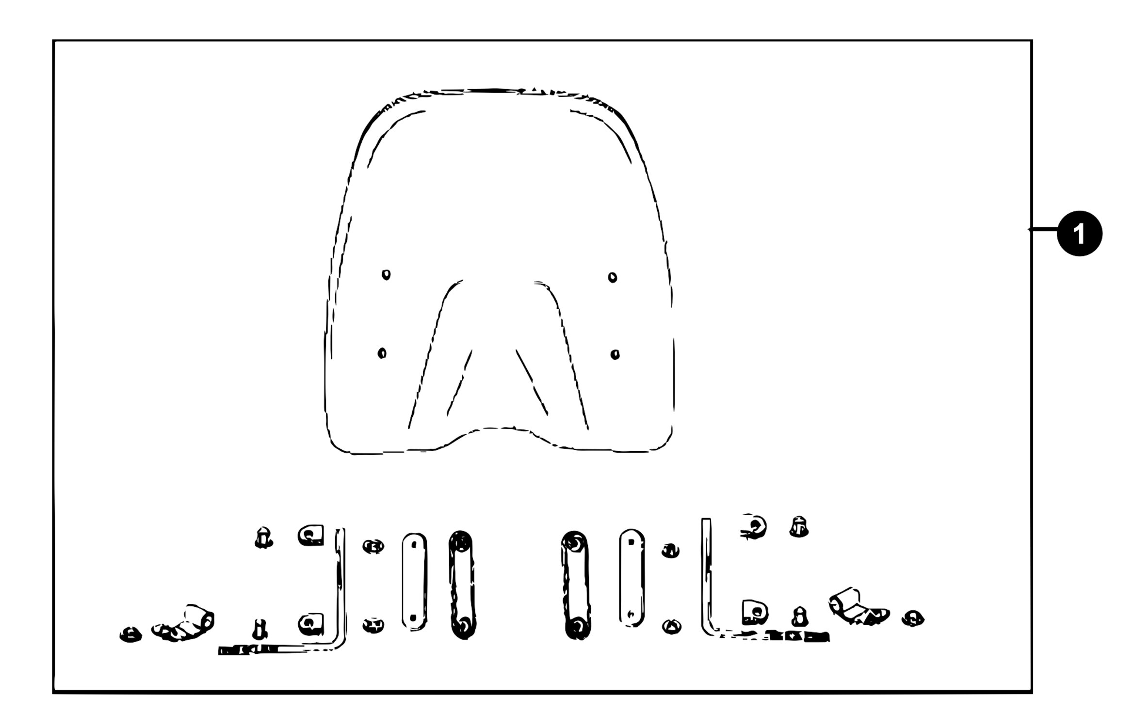Image of Baotian Carino Ersatzteile Windschild