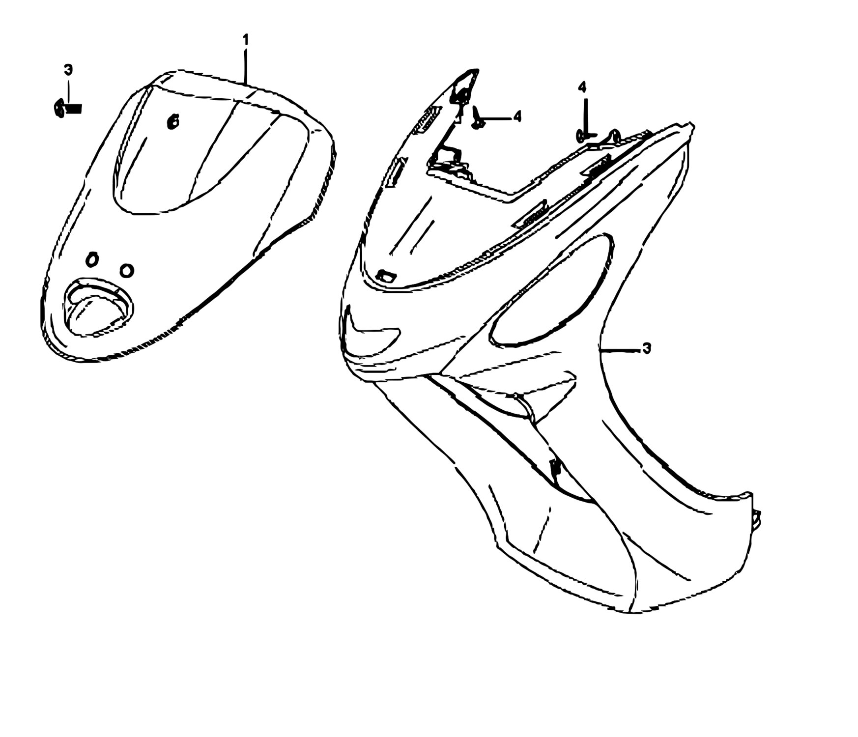 Image of Ersatzteile Frontverkleidung Benzhou Citystar