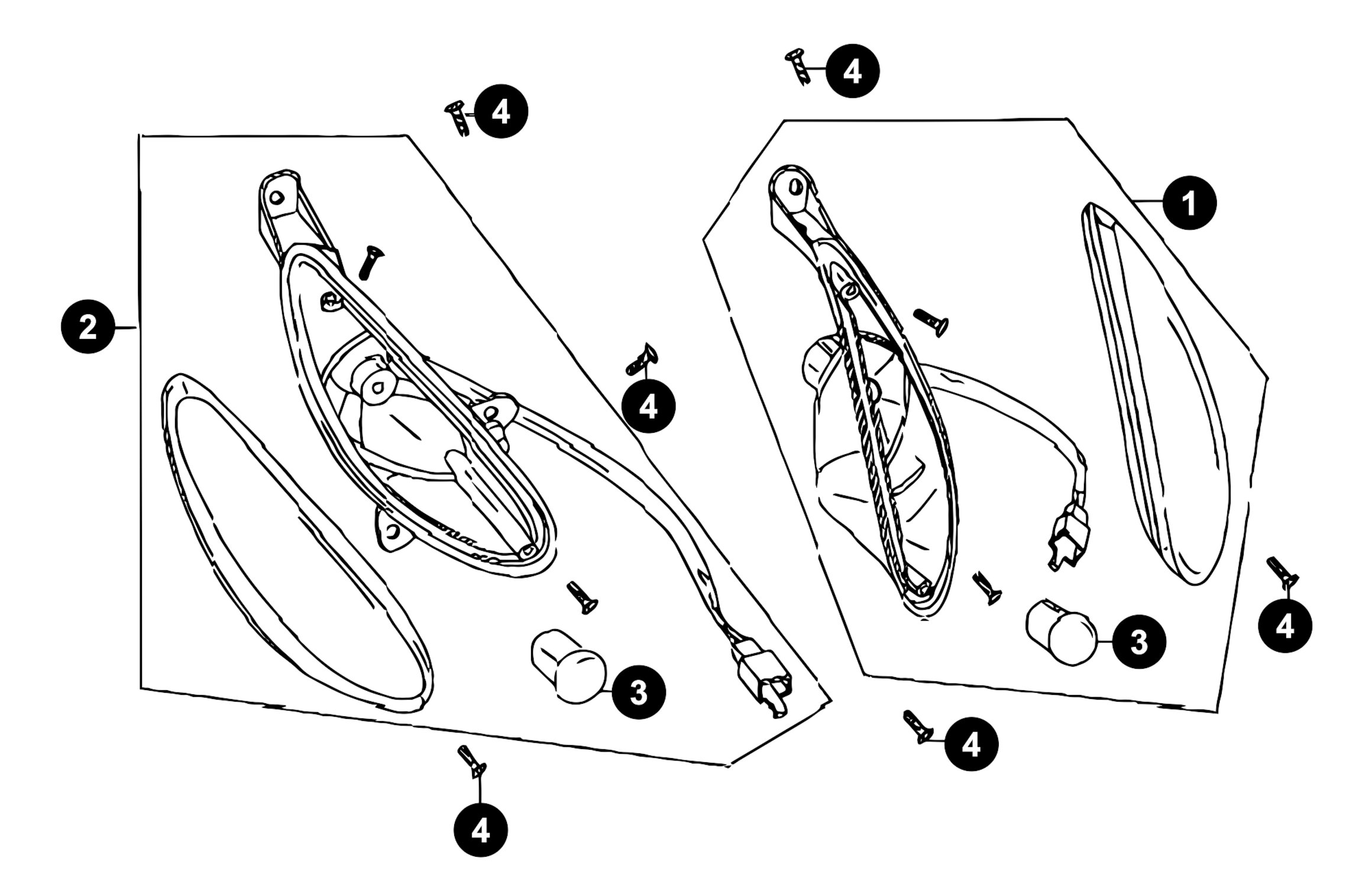 Image of Benzhou Citystar Ersatzteile Blinker vorne