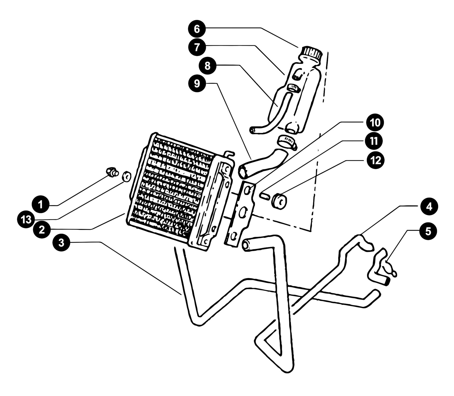 Image of Beta Ark Ersatzteile Kühlsystem