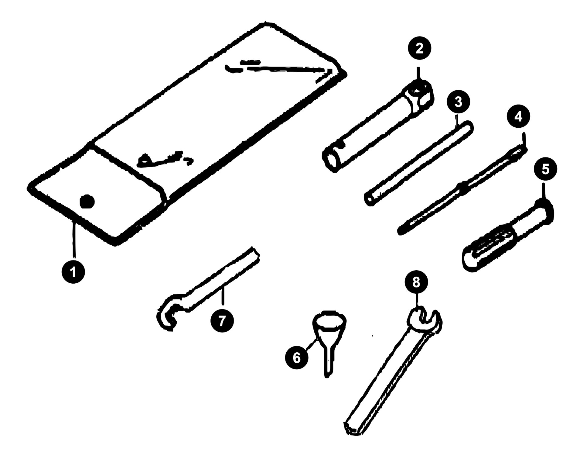 Image of Generic Cracker Ersatzteile Werkzeug
