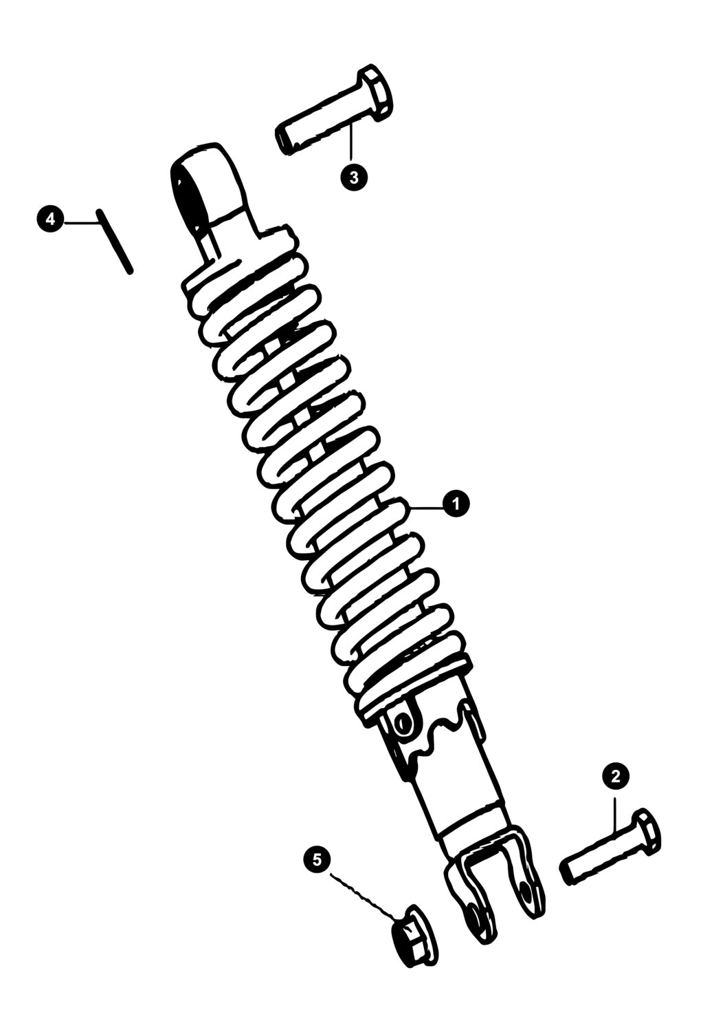 Image of Generic Cracker Ersatzteile Stossdämpfer