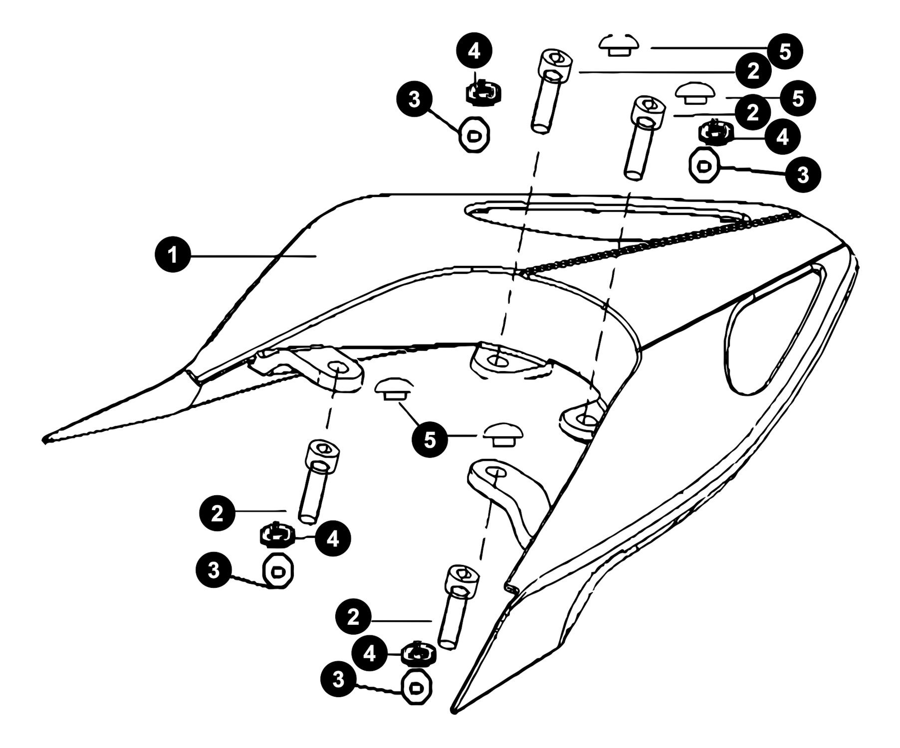 Image of Generic Ideo Ersatzteile Gepäckträger