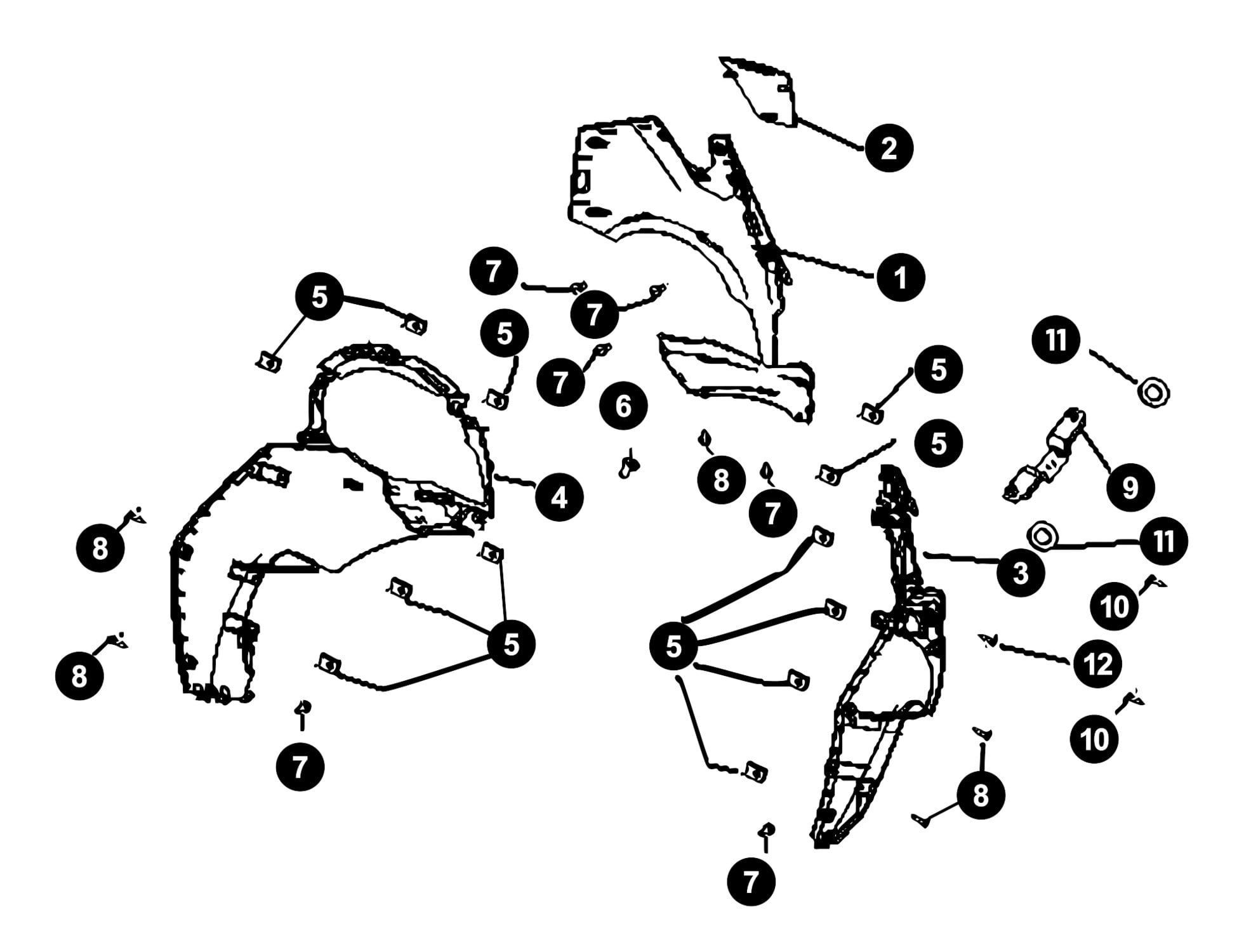 Image of Generic Ideo Ersatzteile Frontverkleidung