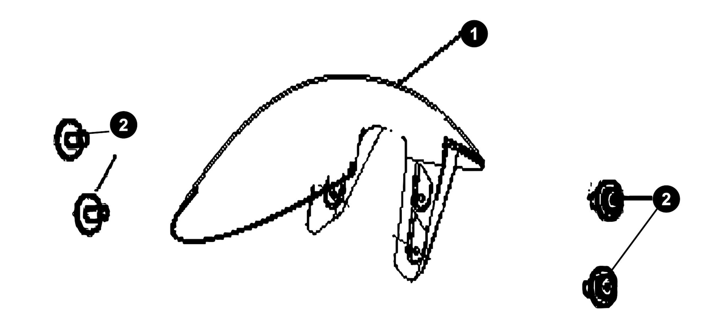 Image of Generic ROC Ersatzteile Schutzblech vorn
