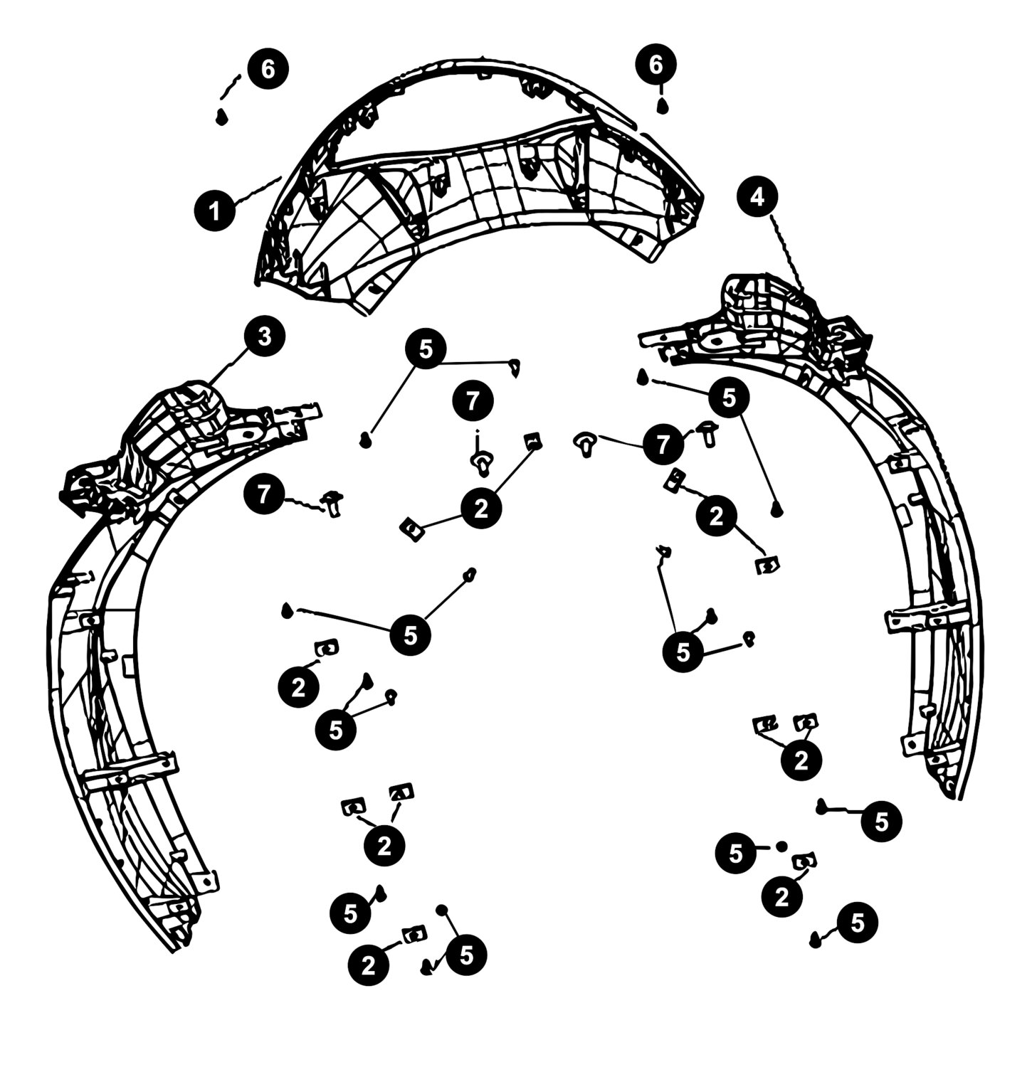 Image of Generic ROC Ersatzteile Verkleidung