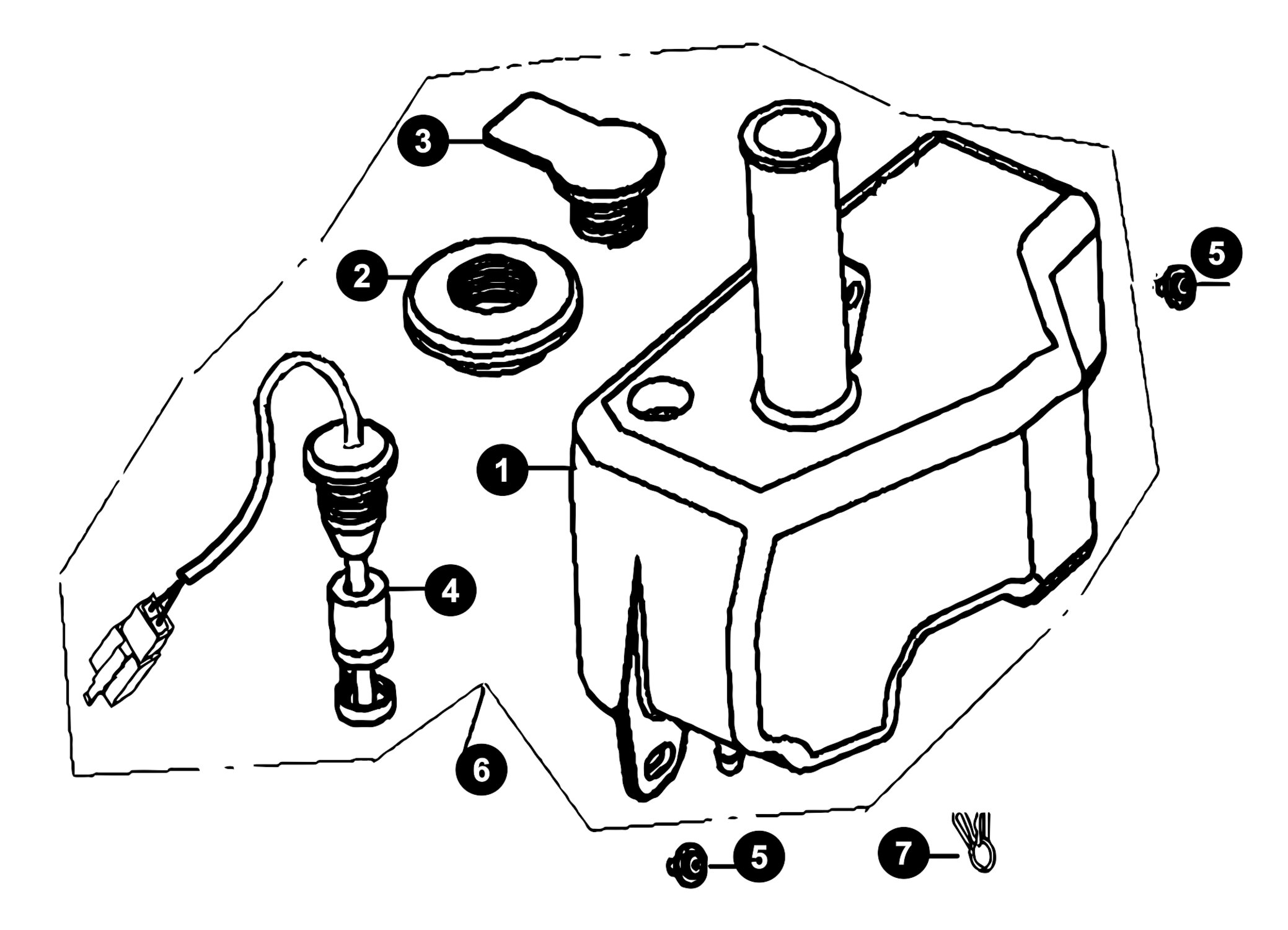 Image of Generic XOR Ersatzteile Öltank