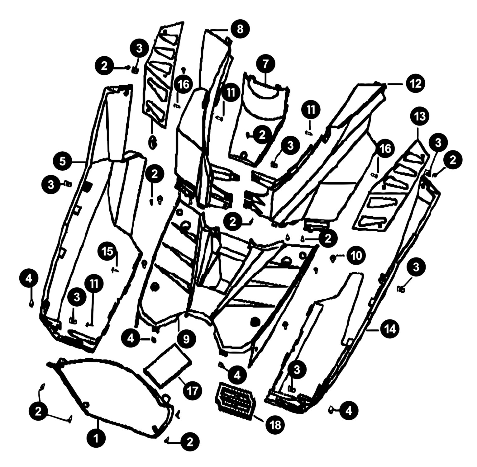 Image of Generic XOR Ersatzteile Unterboden