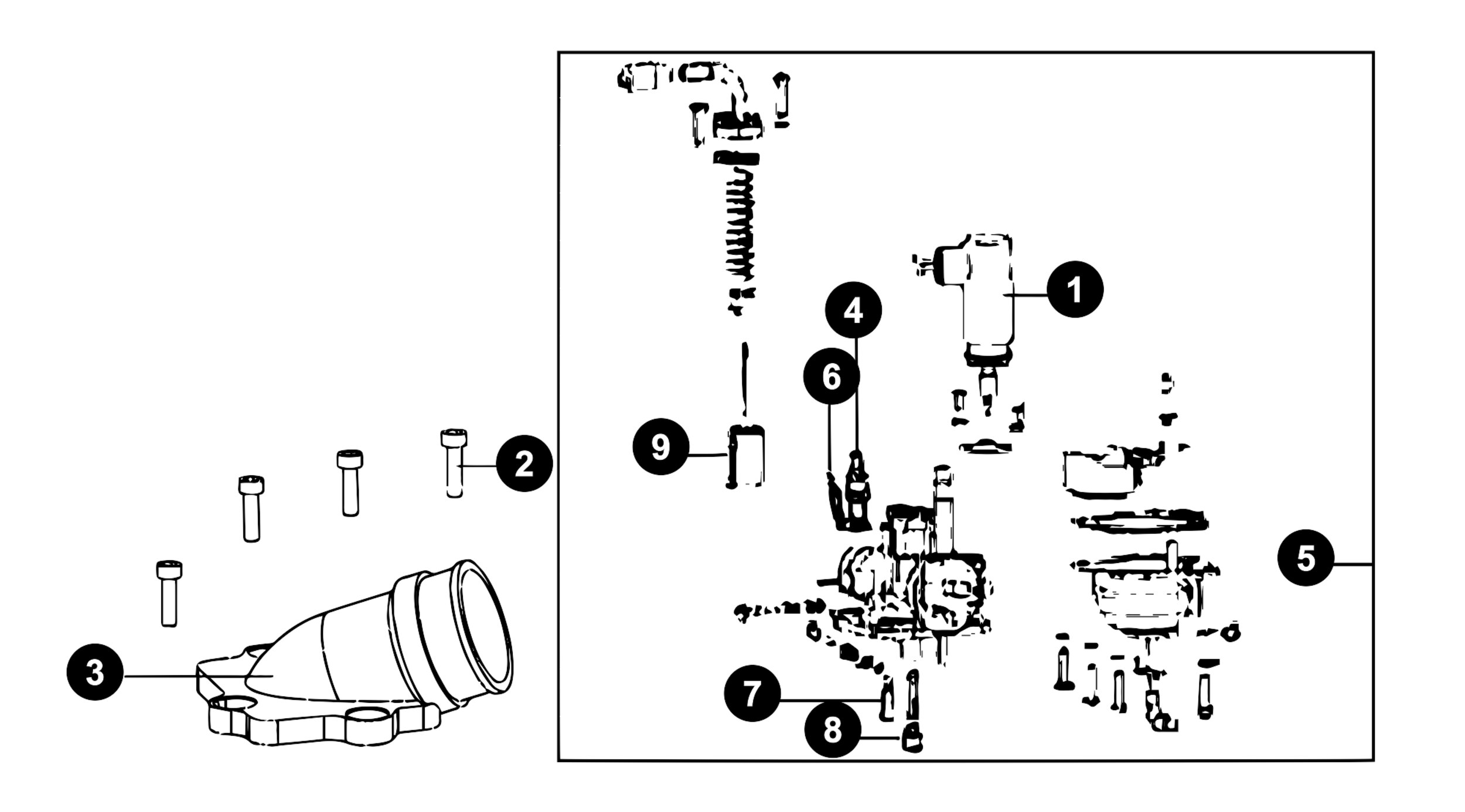 Image of Generic XOR Ersatzteile Vergaserteile