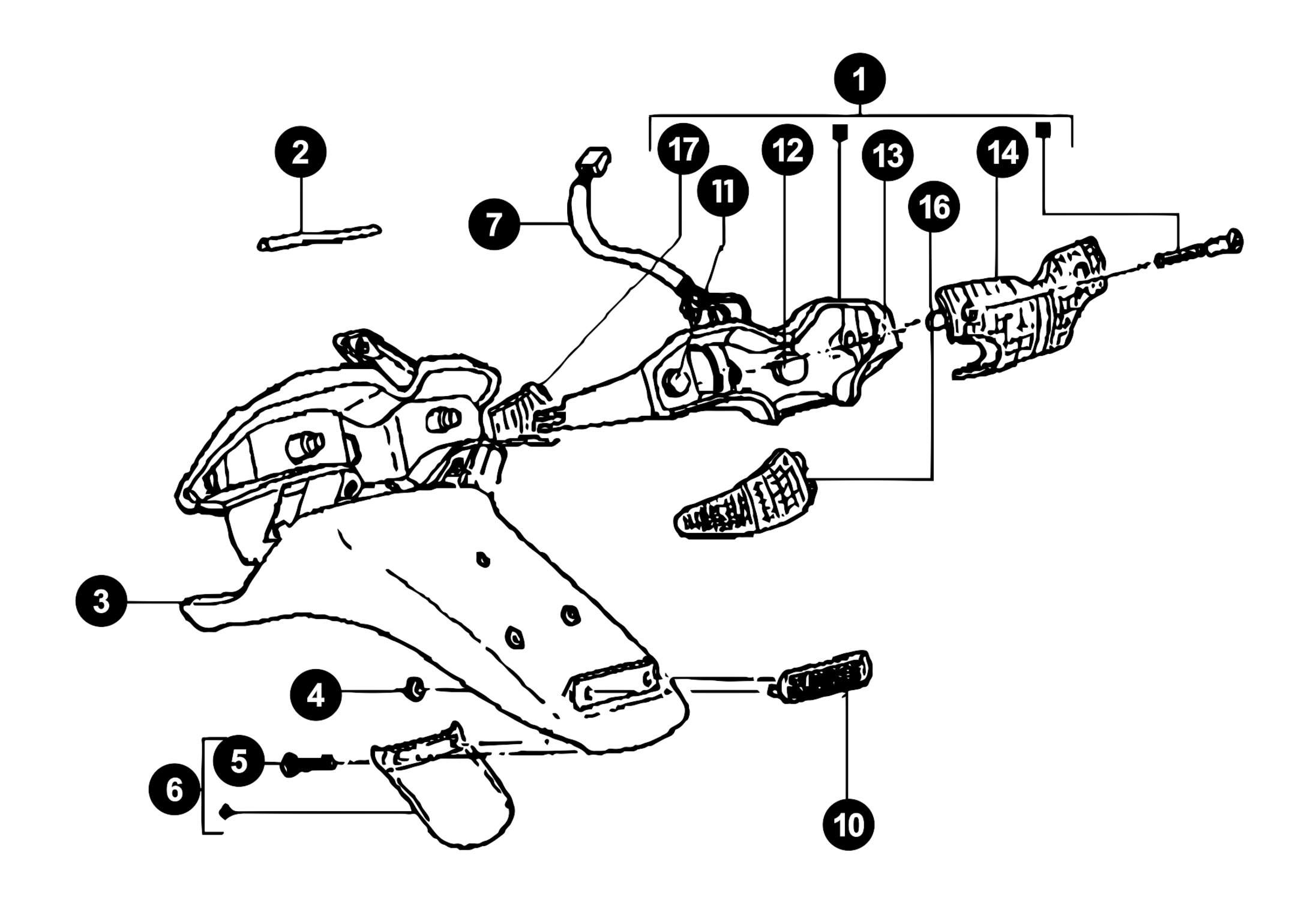 Image of Gilera Runner 50 SP ab '05 Ersatzteile Rücklicht