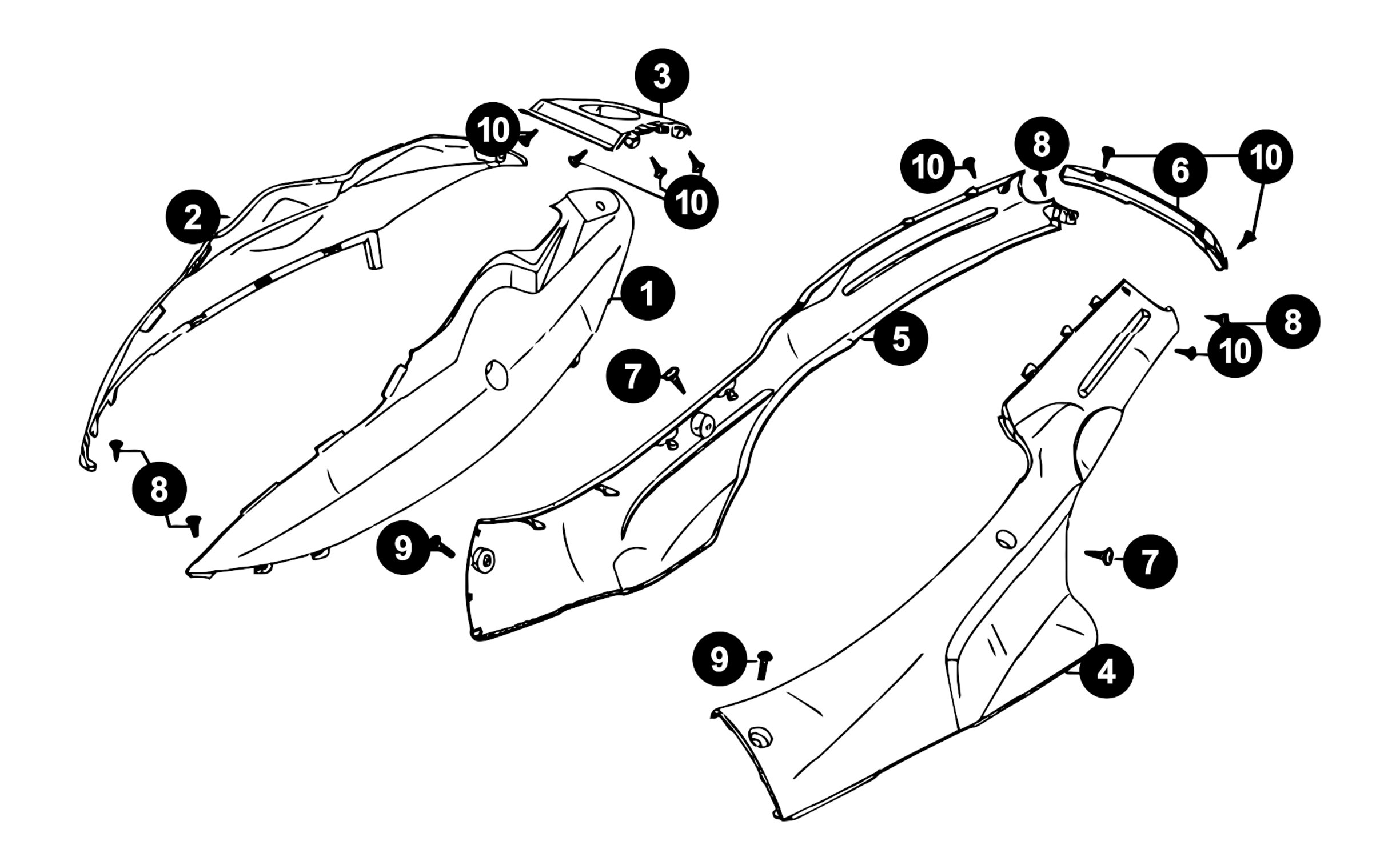 Image of Kymco Filly Ersatzteile Hauptständer / Stossdämpfer