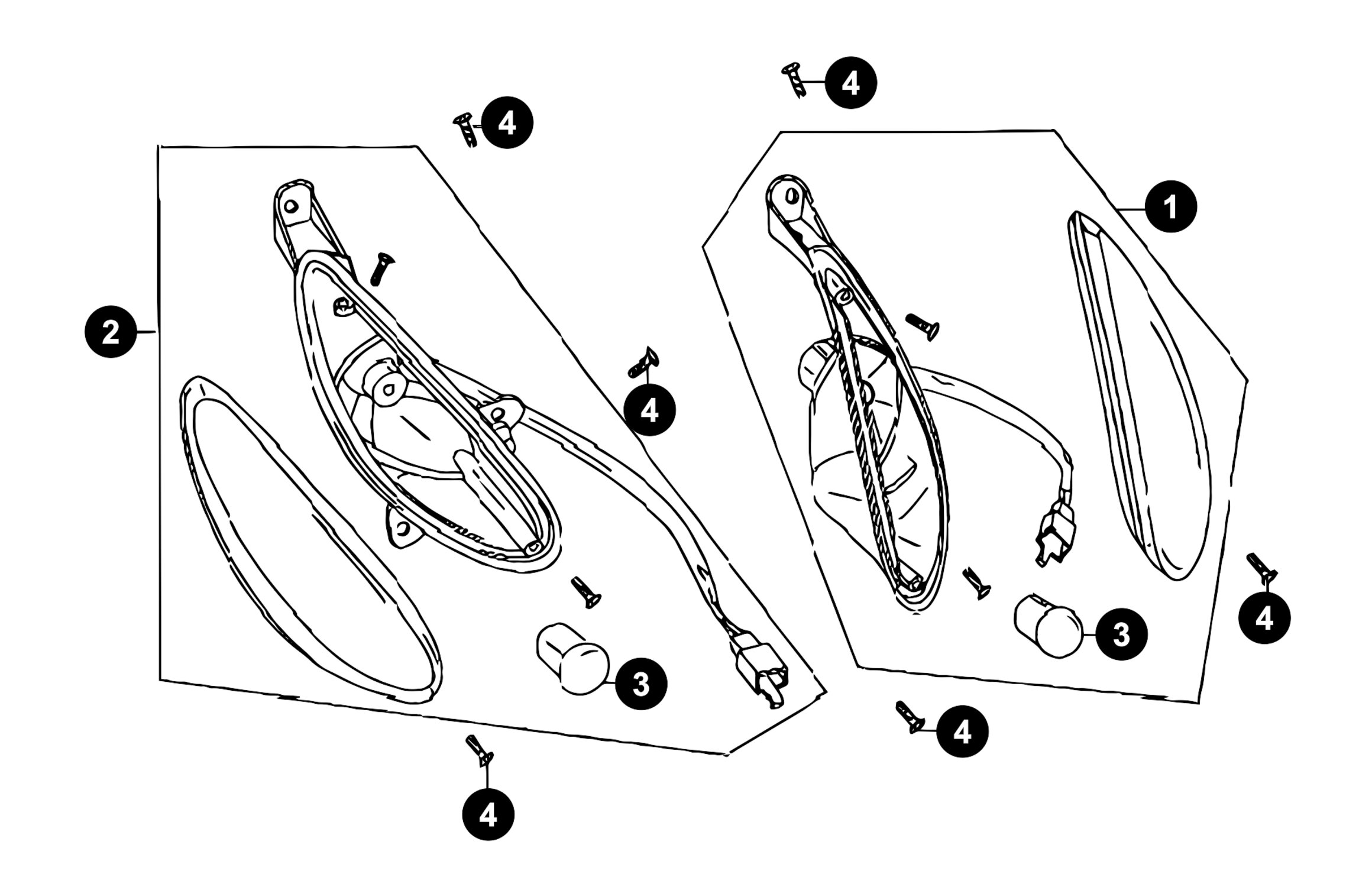 Image of Kymco Filly Ersatzteile Blinker vorne