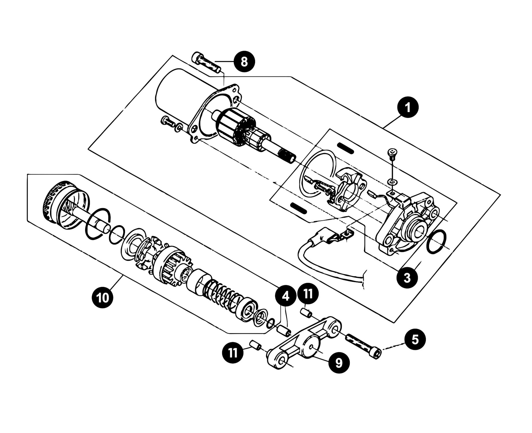 Image of Morini LC Ersatzteile Anlasser