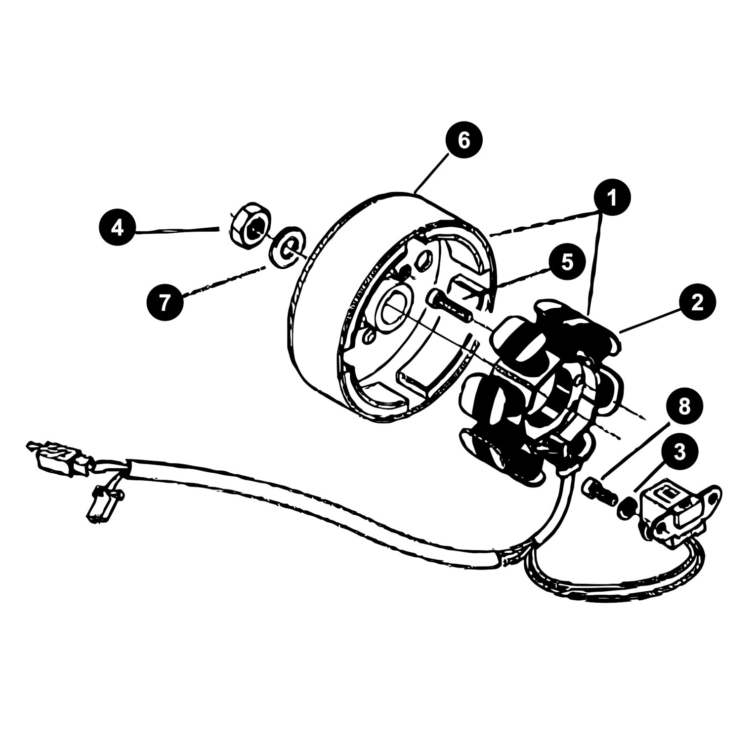 Image of Morini LC Ersatzteile Zündung