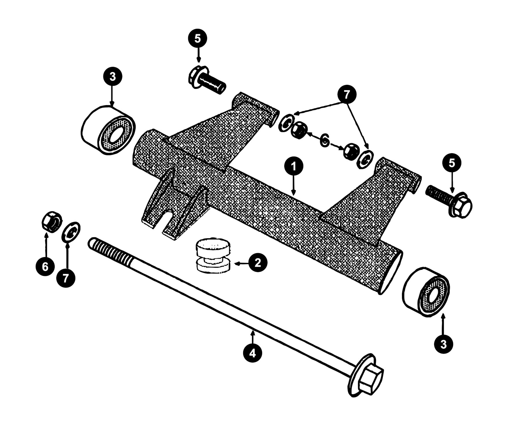 Image of Peugeot Kisbee 4T Ersatzteile Motoraufhängung