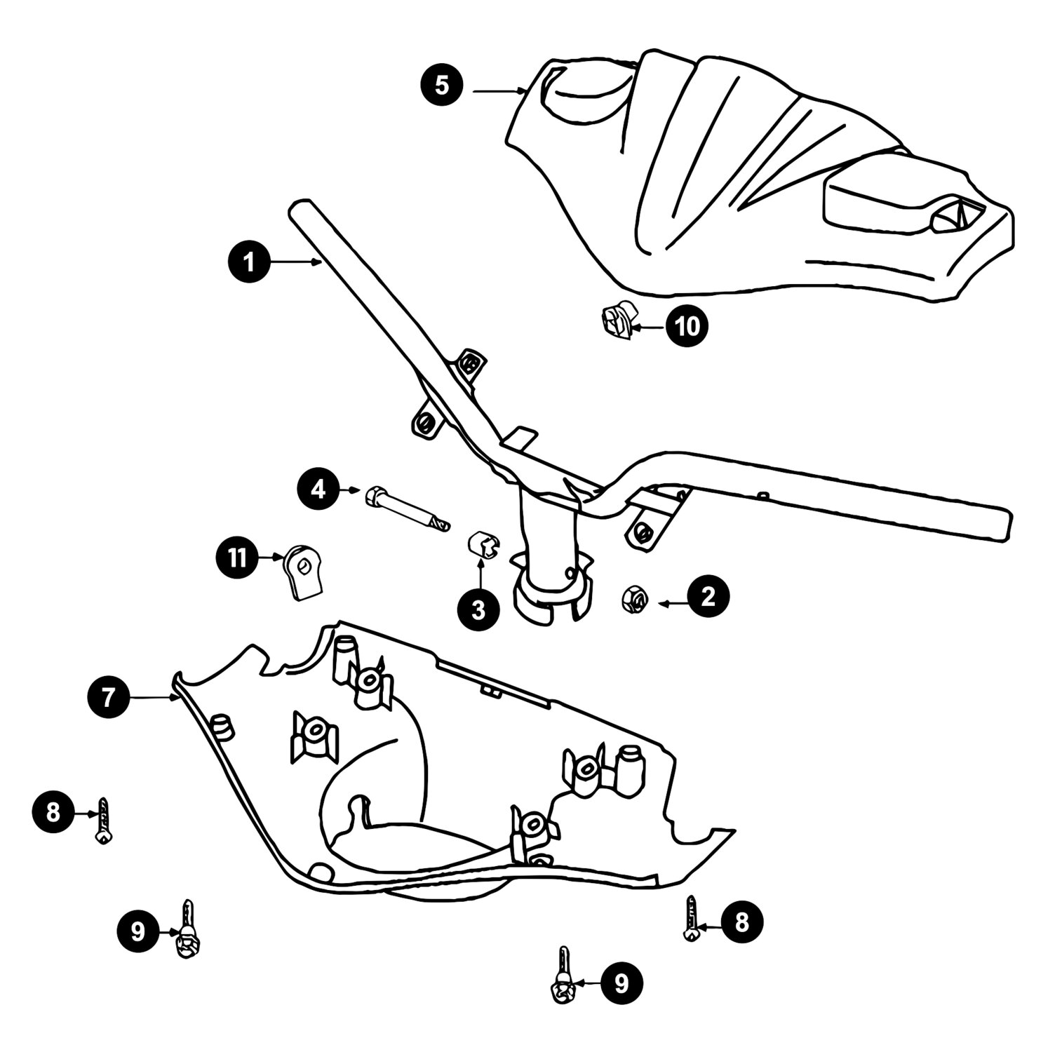 Image of Peugeot Speedfight 2 Ersatzteile Lenker